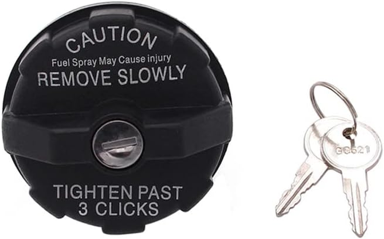 Baceyong Fuel Tank Gas Cap with Keys Compatible with Jeep Wrangler TJ Compatible with DODGE1984-2000 image number 4