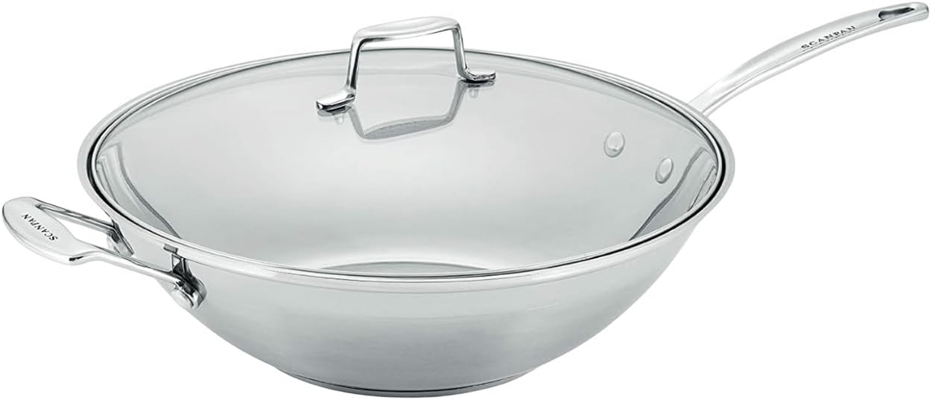 Scanpan Impact Covered Wok, 36 Cm Silver image number 1