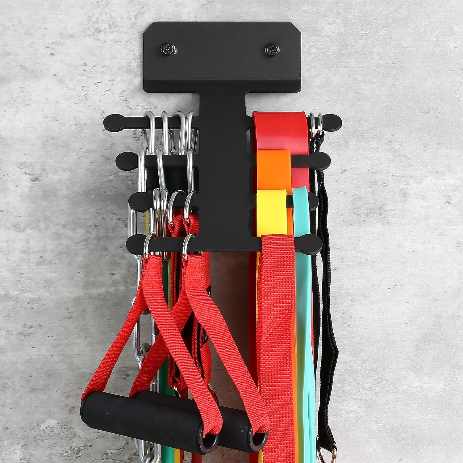 Resistance Rack Band Storage Hanger Gym Equipment Organizer Pull up Bands Jump Ropes, Storage Rack for Home Gym image number 6