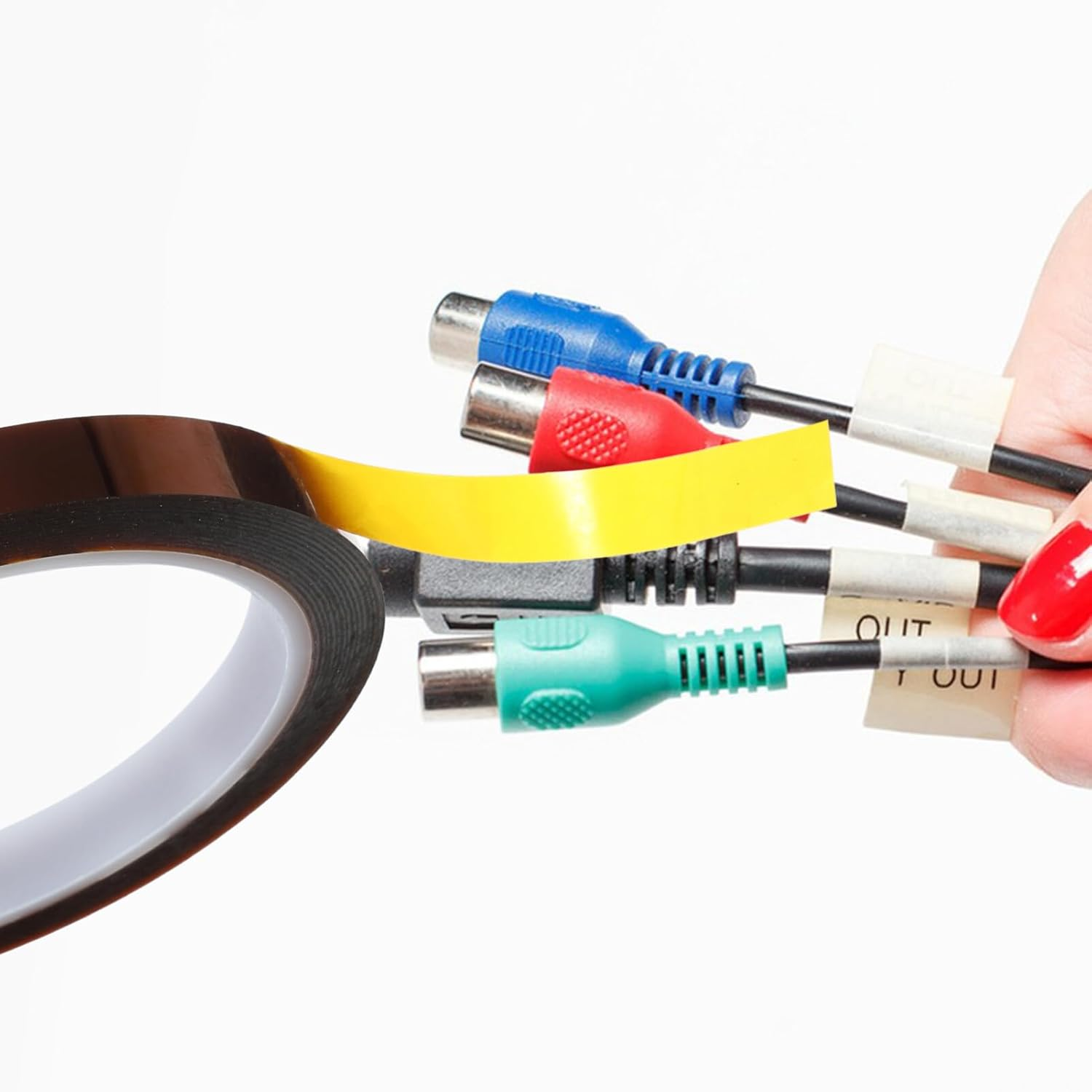 SOLUSTRE High Transfer Tape Insulating Tape Heat Resistance for Electronics Repair