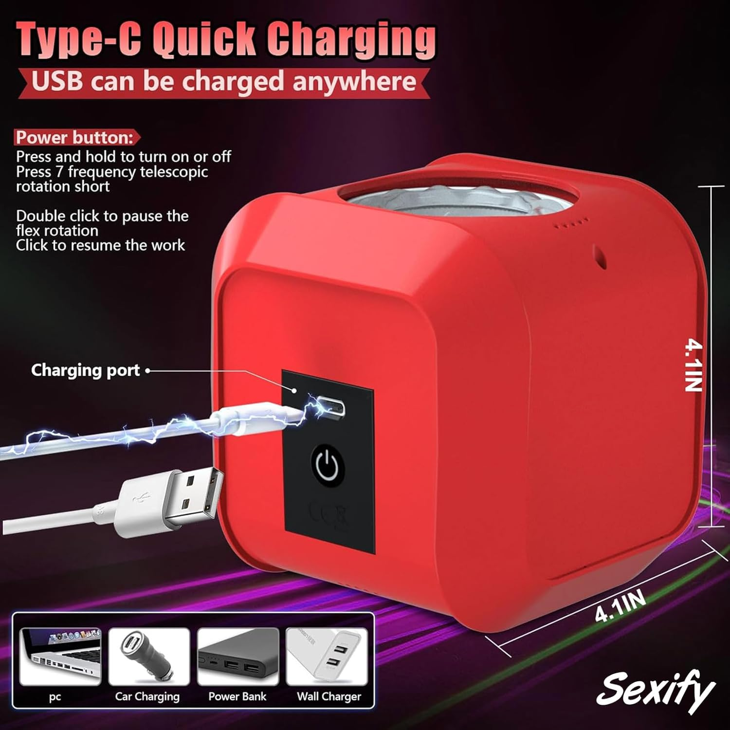 Automatic Male Masturbator, Smart Sex Toys for Men Auto Stroker Male Masturbator Cup, with Auto Thrusting & Rotating Penis Stimulation, 3D Realistic Textured Open-Ended Auto Stroker Electric Pocket Pussy Blow Job Oral Masturbation Sex Toy image number 3