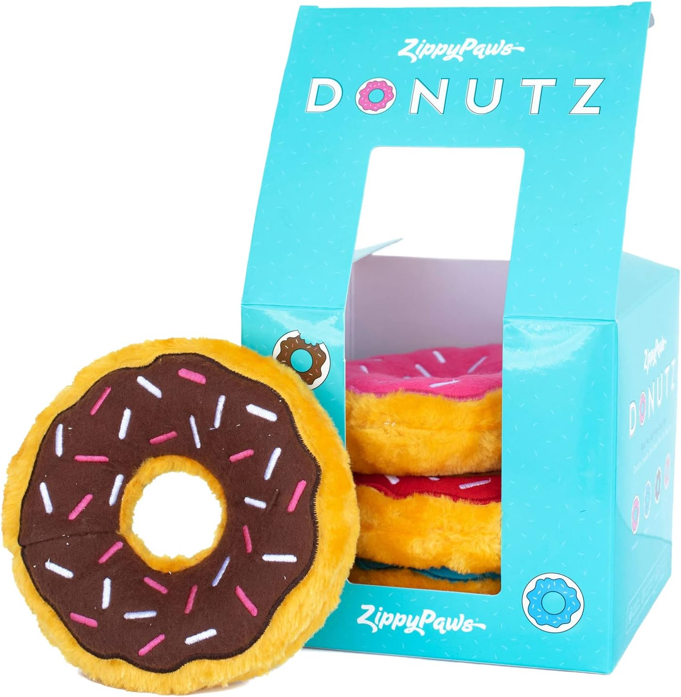 Zippypaws Donutz Gift Box 4Pk