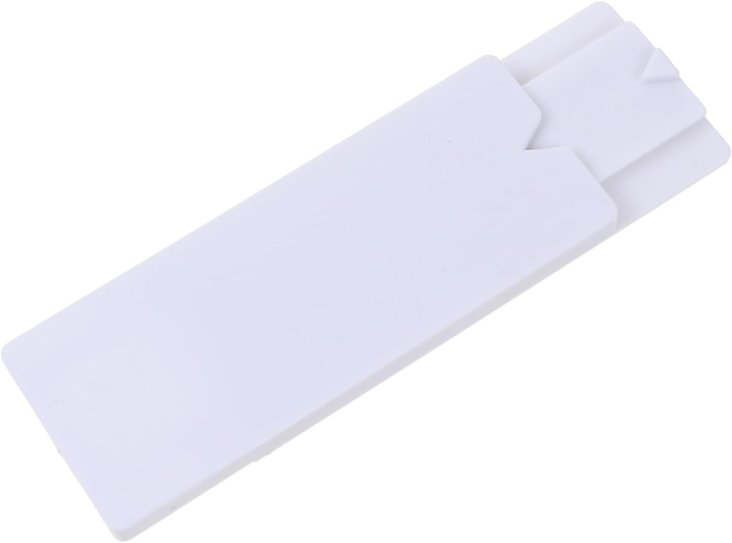 HOMSFOU 6Pcs Power Strip Fixator Self Adhesive Wall Mount Holders for Cable Organizers PP Material Easy Installation Suitable for Various Surfaces image number 3