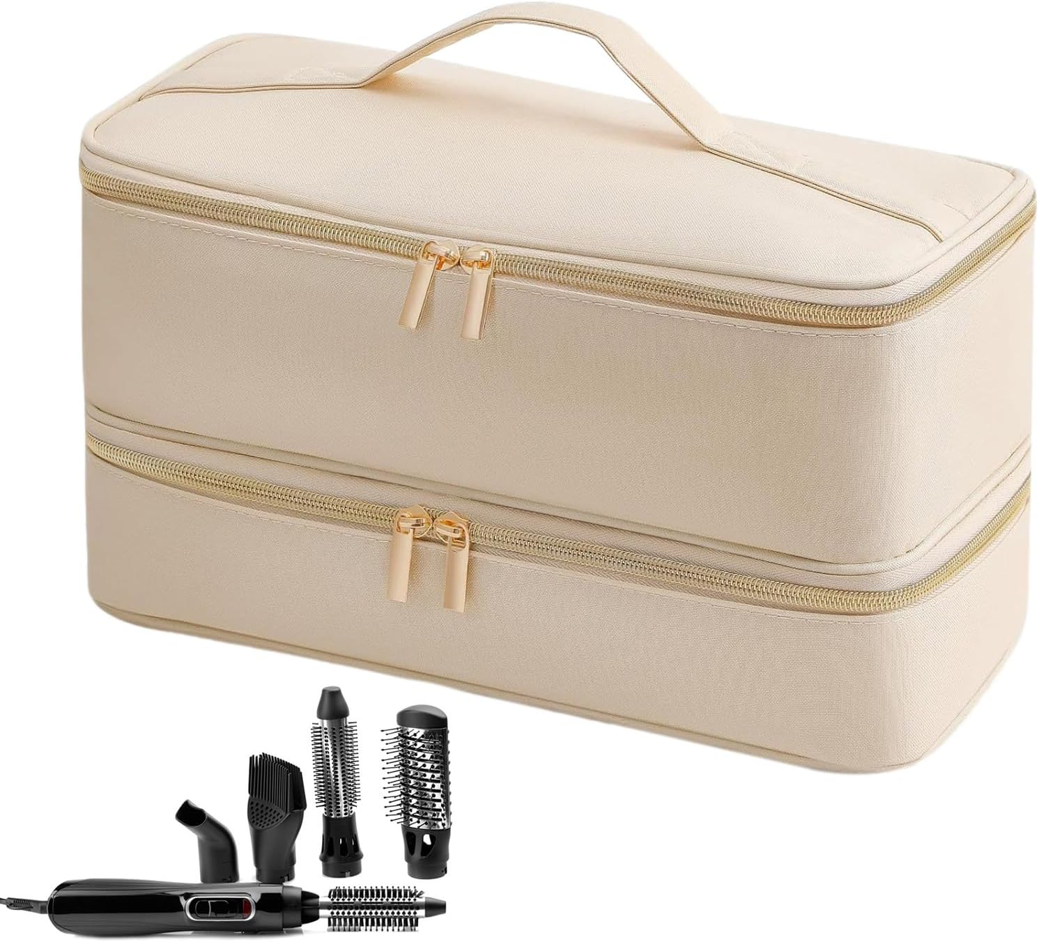 Hair Tool Bag,Handheld Hair Dryer Curling Iron Bag | Hair Accessories Bag, Hair Tool Storage Organizer, Blow Dryer Protective Case for Travel Hair Tool