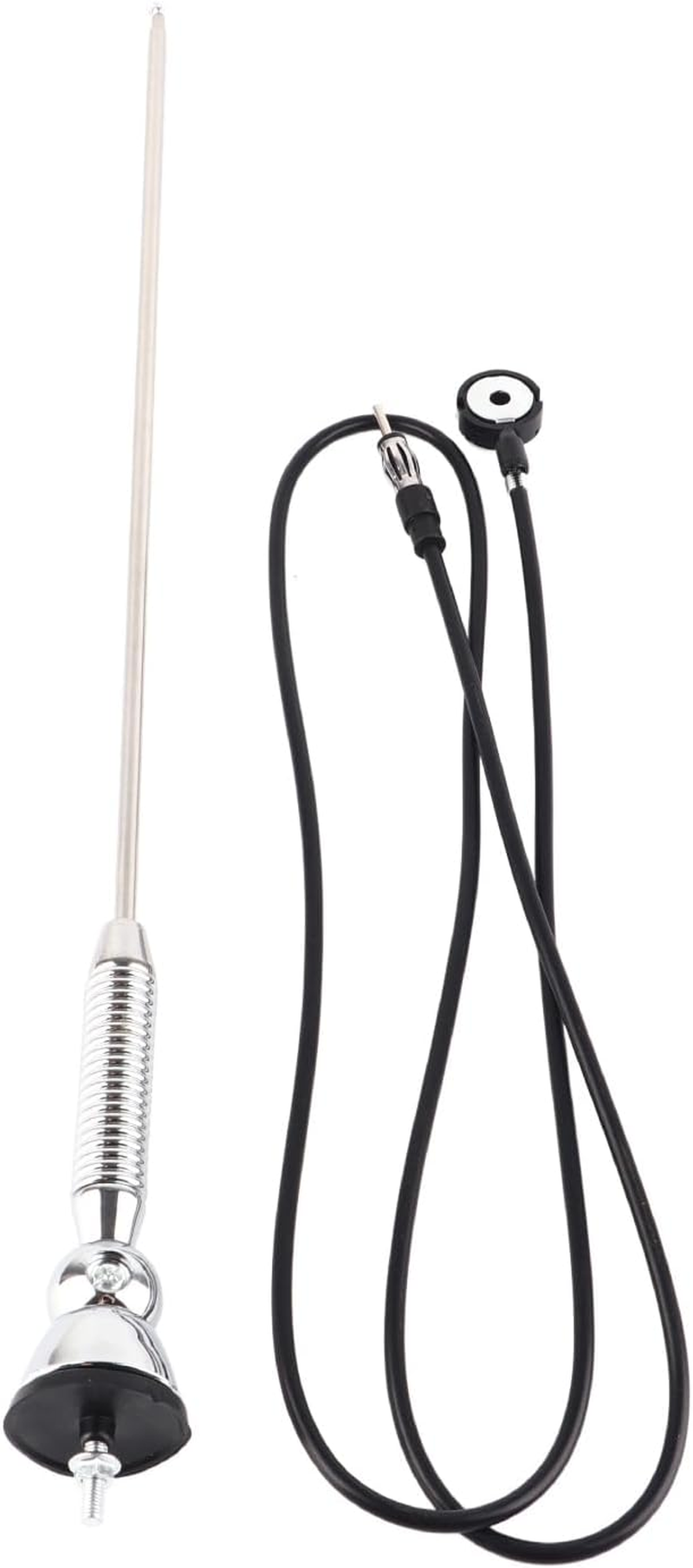 Gorgeri for Vintage Antenna Car Antenna, 18.5 Universal Car Roof Fender Radio AM/FM Aerial Antenna 180Swivel