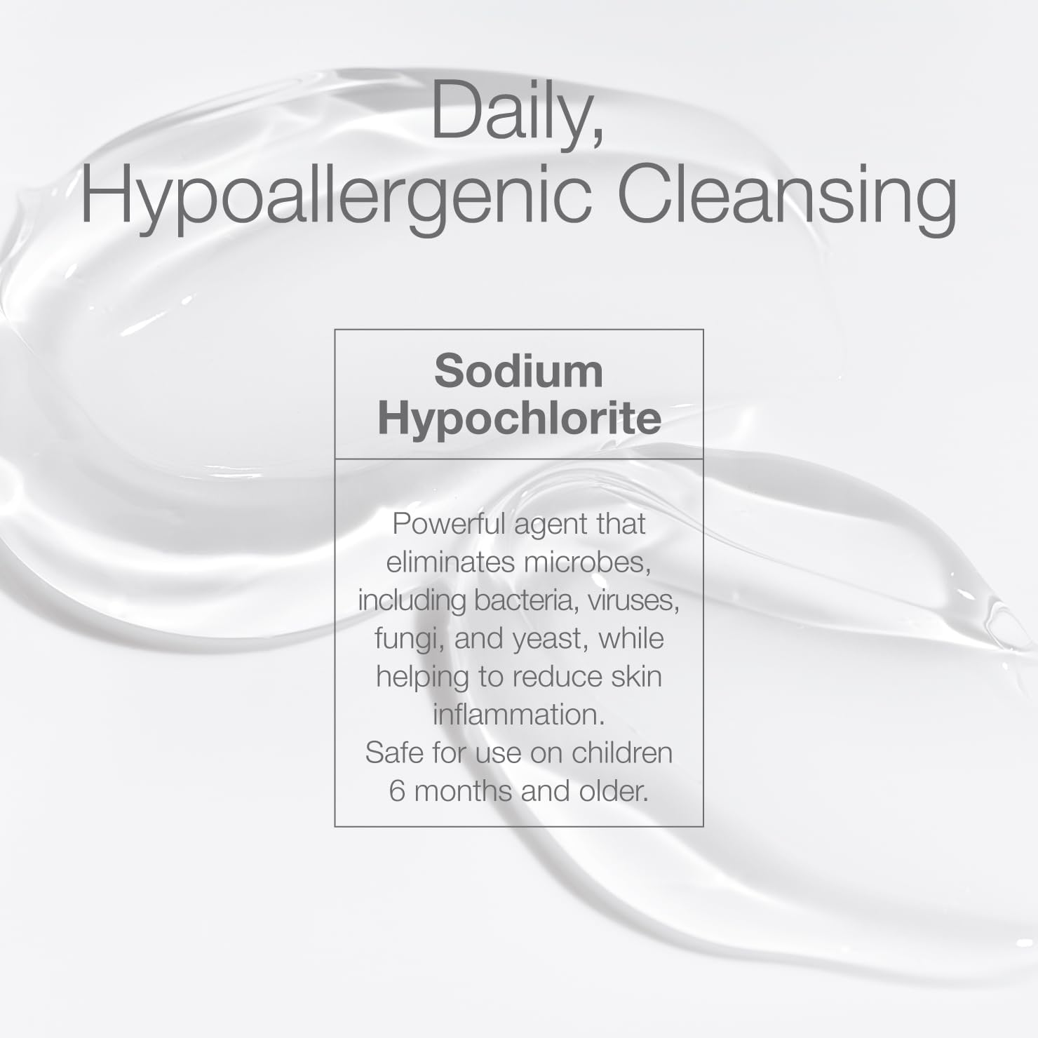 Cln&reg; Bodywash &ndash;Non-Drying Body Wash, for Compromised Skin Prone to Eczema, Dermatitis, Rash & Hidradenitis Suppurativa, Fragrance-Free & Paraben-Free, 8 Fl Oz. image number 2