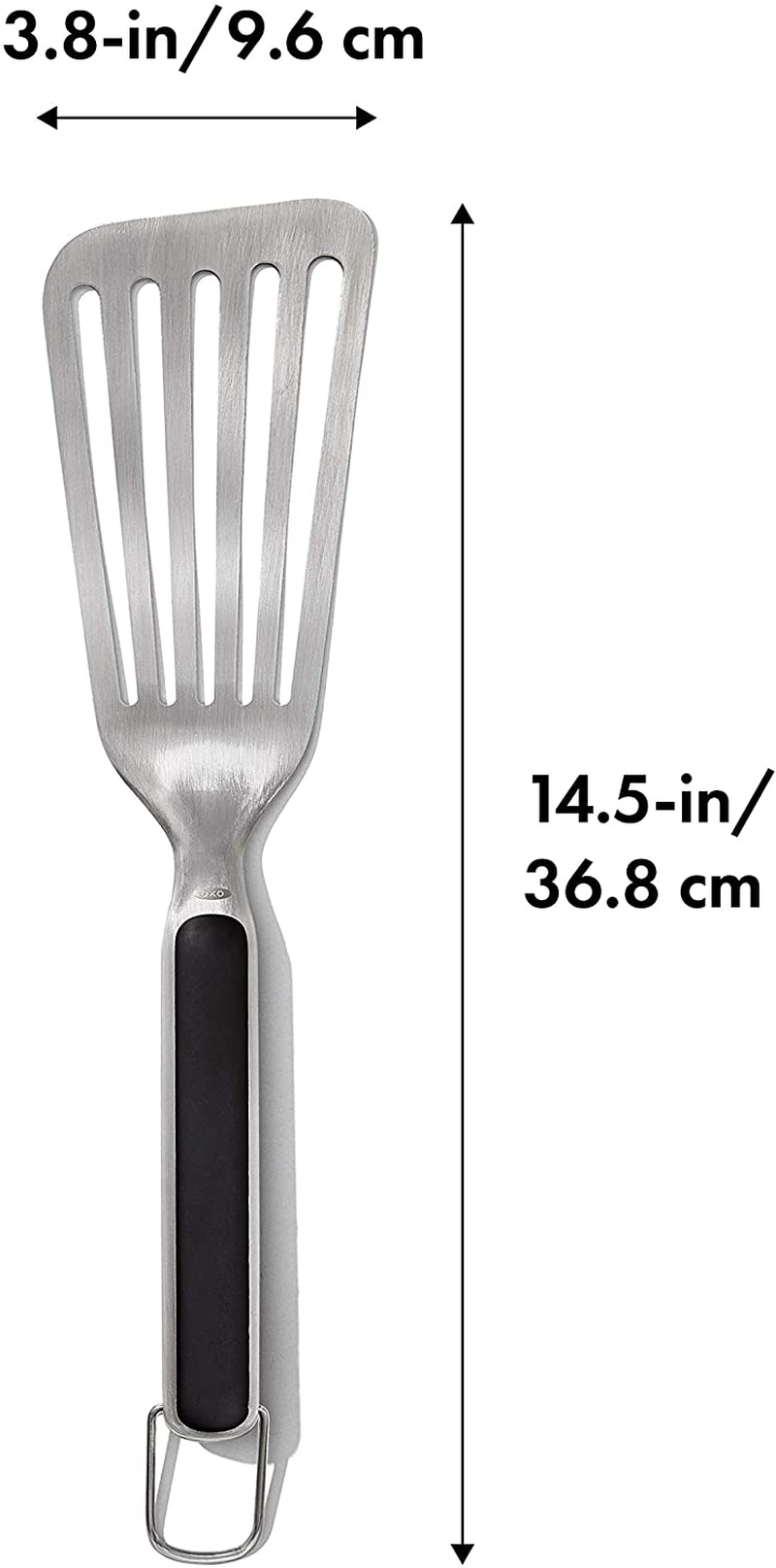 Oxo Good Grips Grilling Precision Turner,Black image number 1