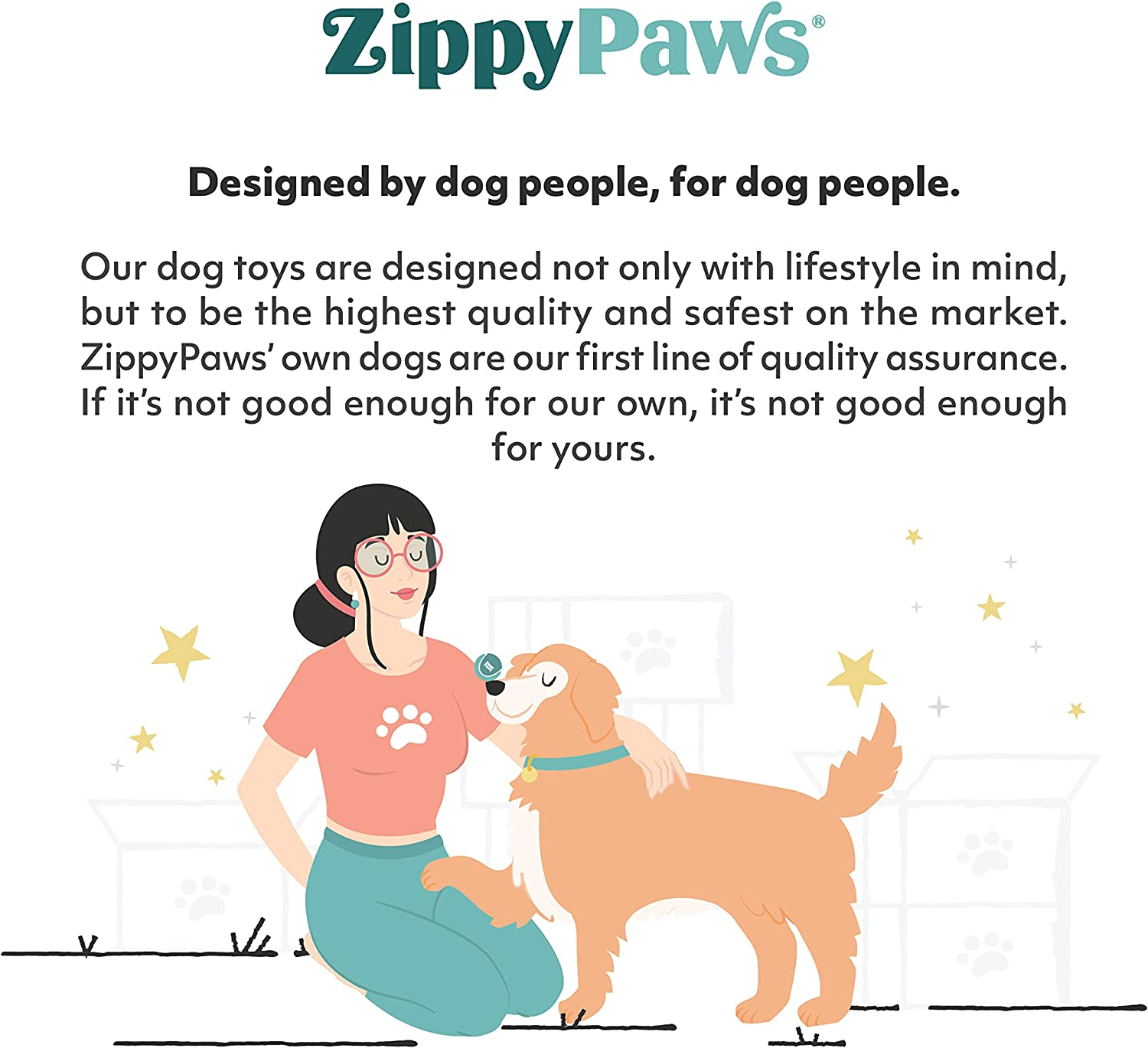 Zippy Paws Plush Dog Toy,