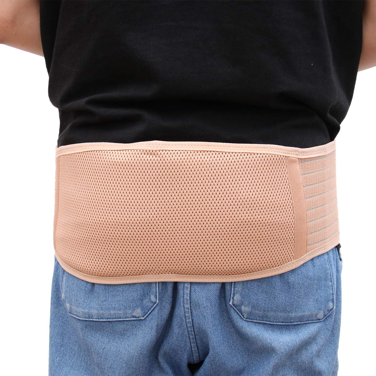 Pregnancy Support Belt for Women Breathable Abdomen Support Band Beige Free Size Waist Care Belt for Maternity Comfort