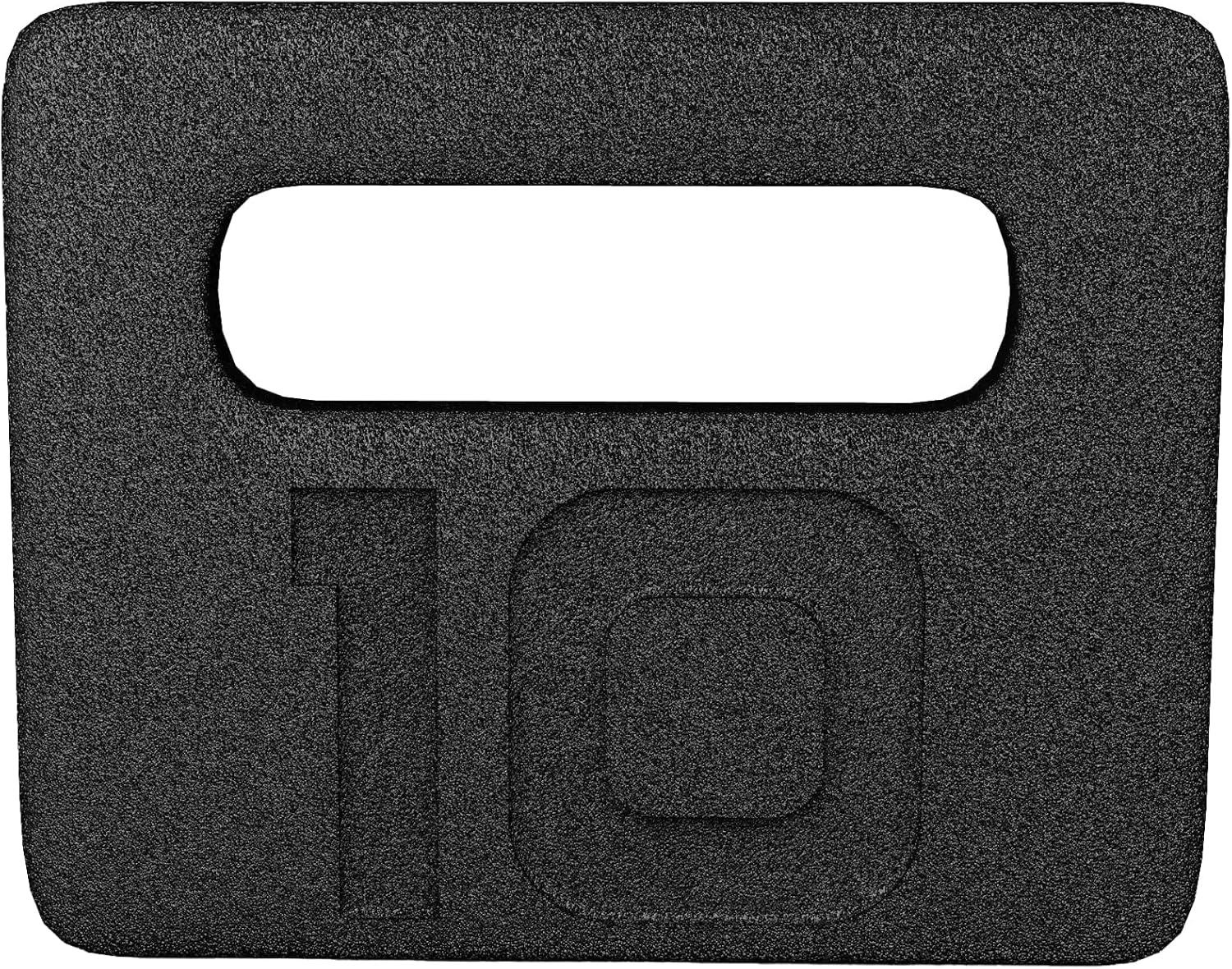 Signature Fitness Cast Iron Ruck Plate, Weighted Plate for Rucking, Swings, Squat, Strength Training, Fitness Workout, and Home Exercises, 10-Pound