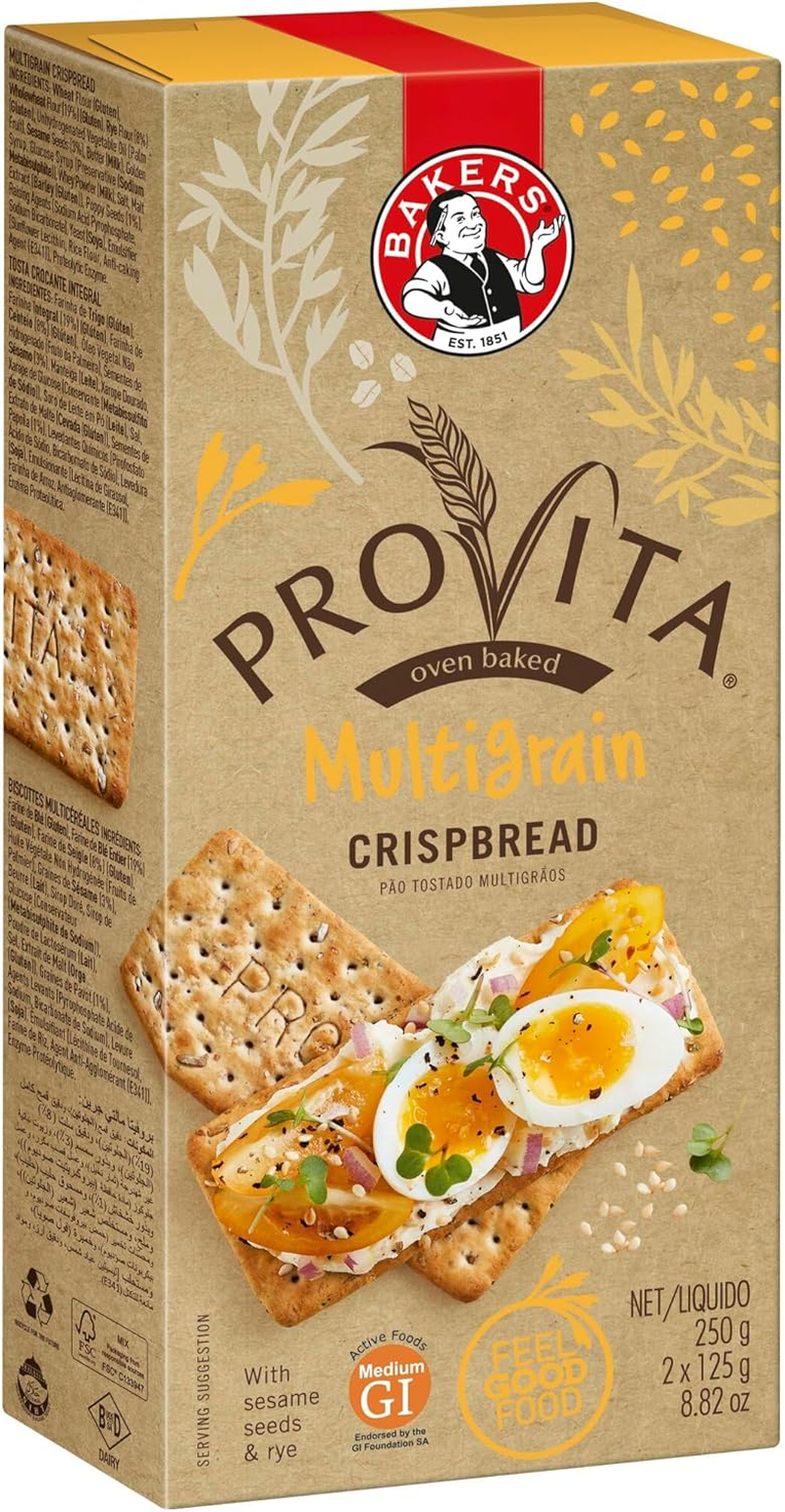 Bakers Provita Multigrain Crispbread 250 G