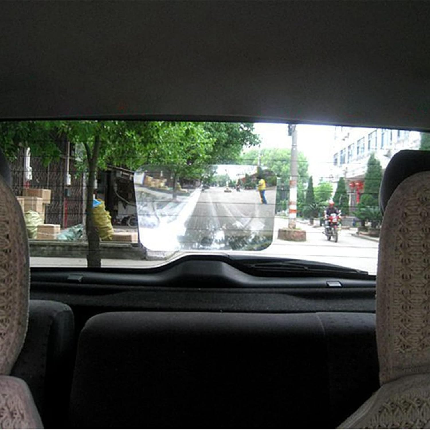 Wide Angle Reversing Parking Lens Sticker for Auto Car - View Objects Clearly behind Your Car - Fits Most Vehicles