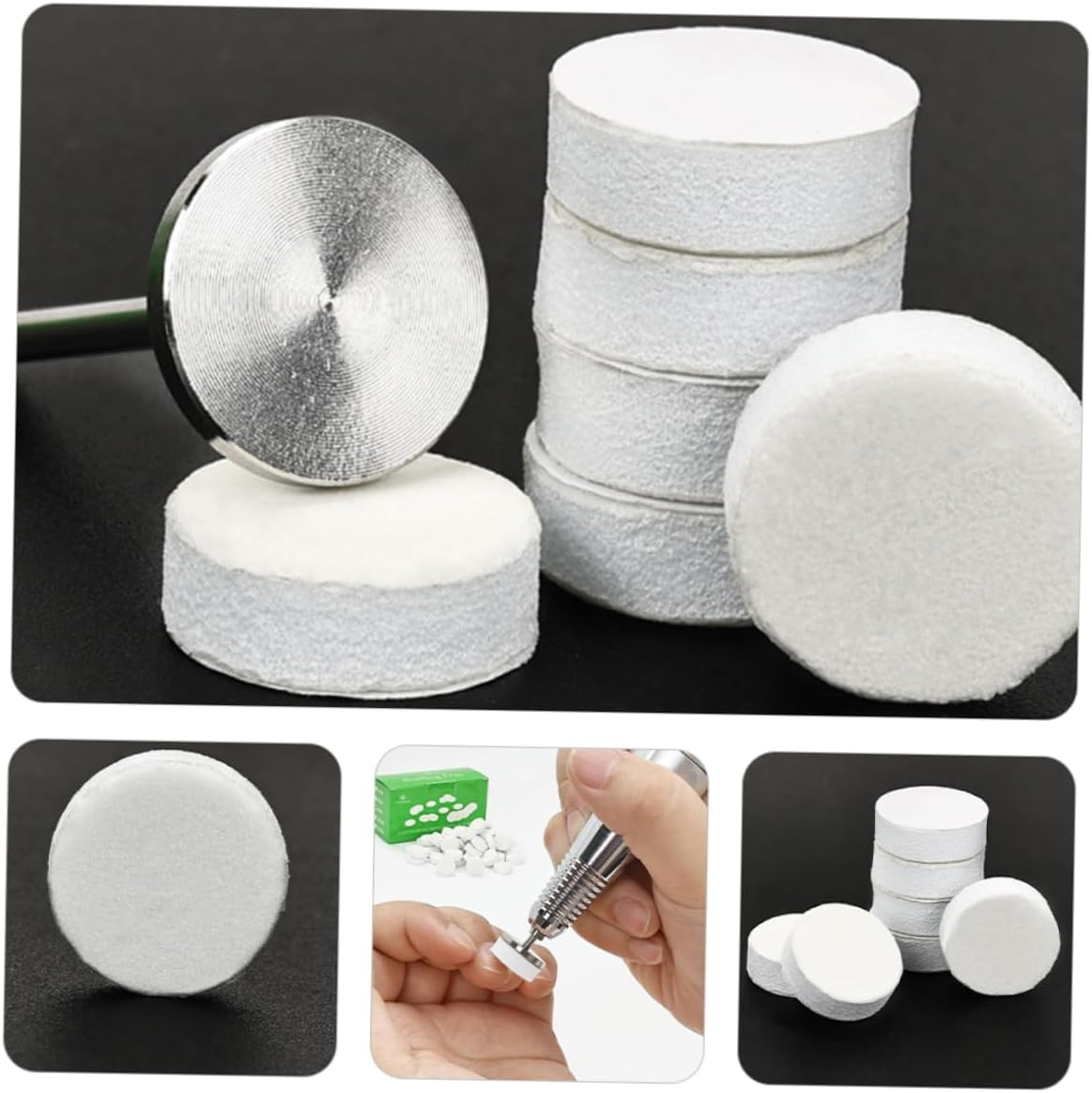 FOYTOKI 50Pcs Sanding Discs for Nail Art Grinding Dead Skin Removal Easy Install image number 2