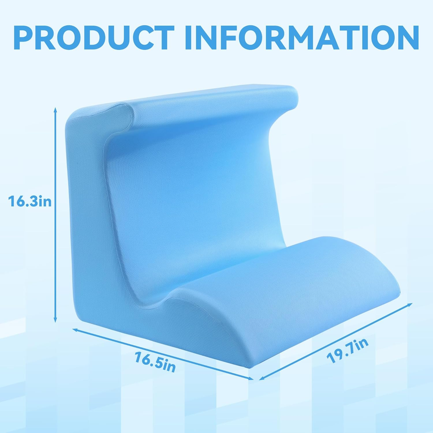 ROYALAY Blanket Lifters for Foot of Bed, Leg Elevation Pillows for after Surgery, Foot Pillows for Elevation While Sleeping, Foot Surgery Recovery Supplies for Foot, Ankle, Leg, Knee, Toes Pain image number 6