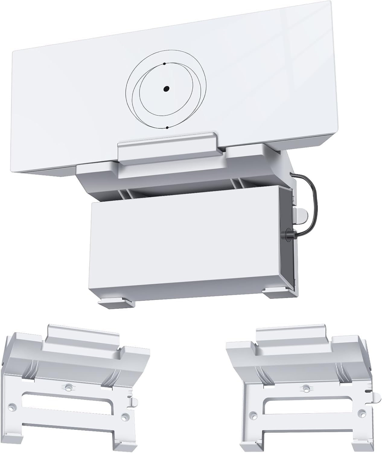 Router Mount for Starlink Gen 3-2 in 1 Fit Starlink V3 Router Wall Mount & Star Link Gen 3 Power Supply Mounting Kit for Starlink Gen3 Standard image number 2