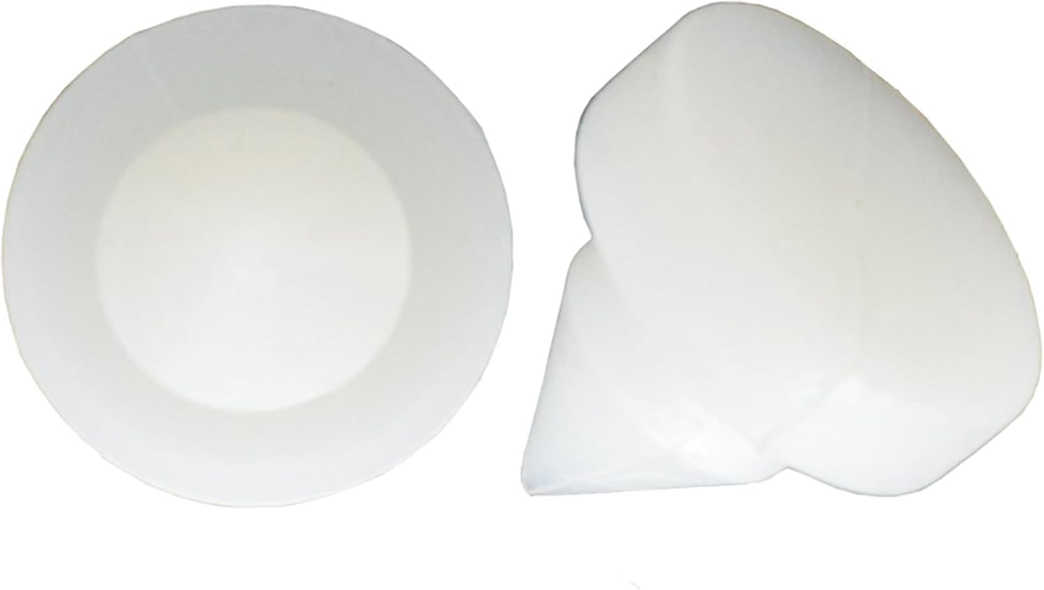 Puryupearl 4 Pcs White Clutch Pedal Stop Pad Clutch Pedal Stop Pad 46505-SA5-000 46505SA5000 for Acura-Civic Brake Pedal Limit Block Brake Limiter Pad Pedals and Pedal Accessories image number 4