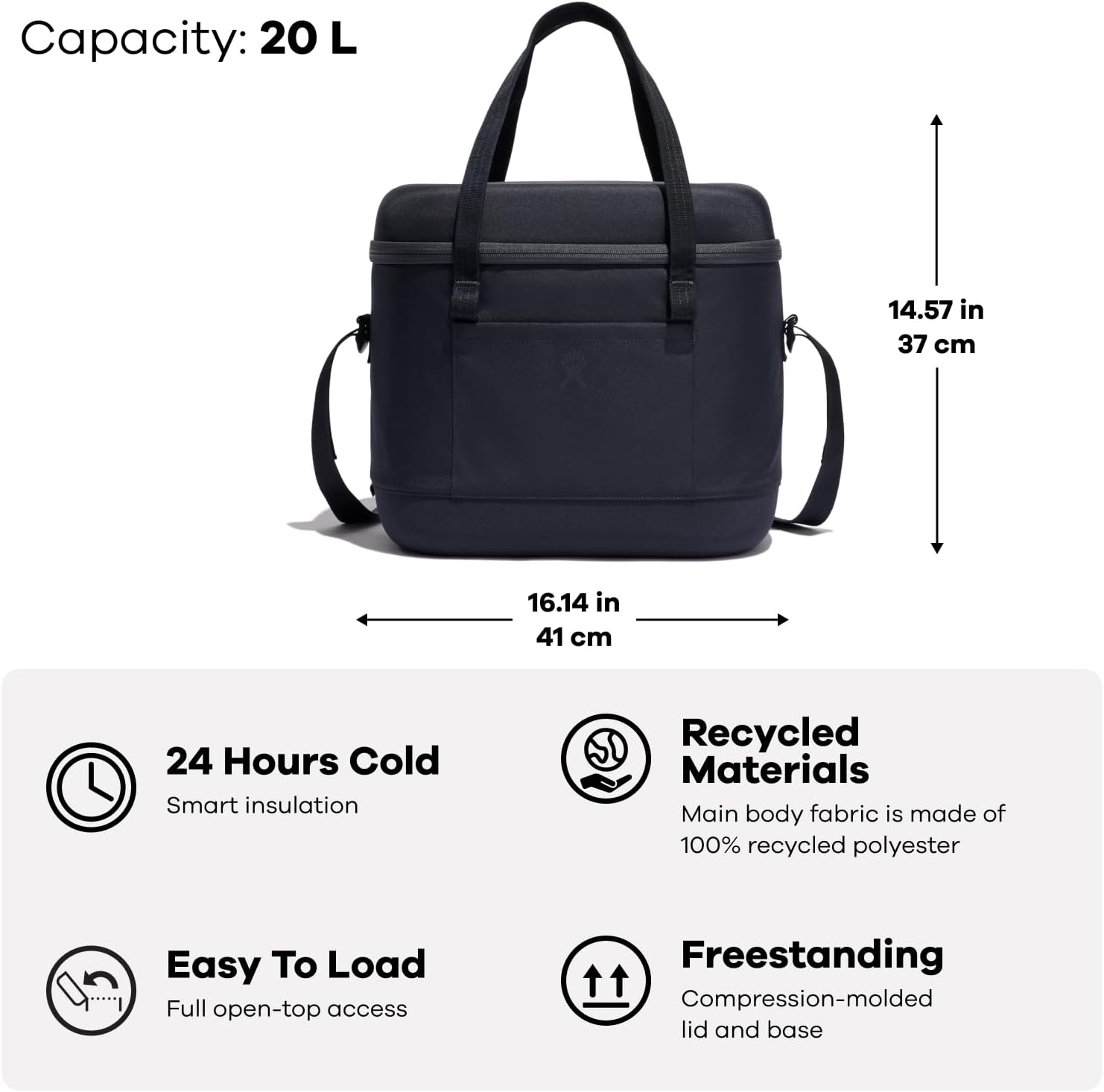 Hydro Flask 20 L Carry Out Soft Cooler Cascade image number 3