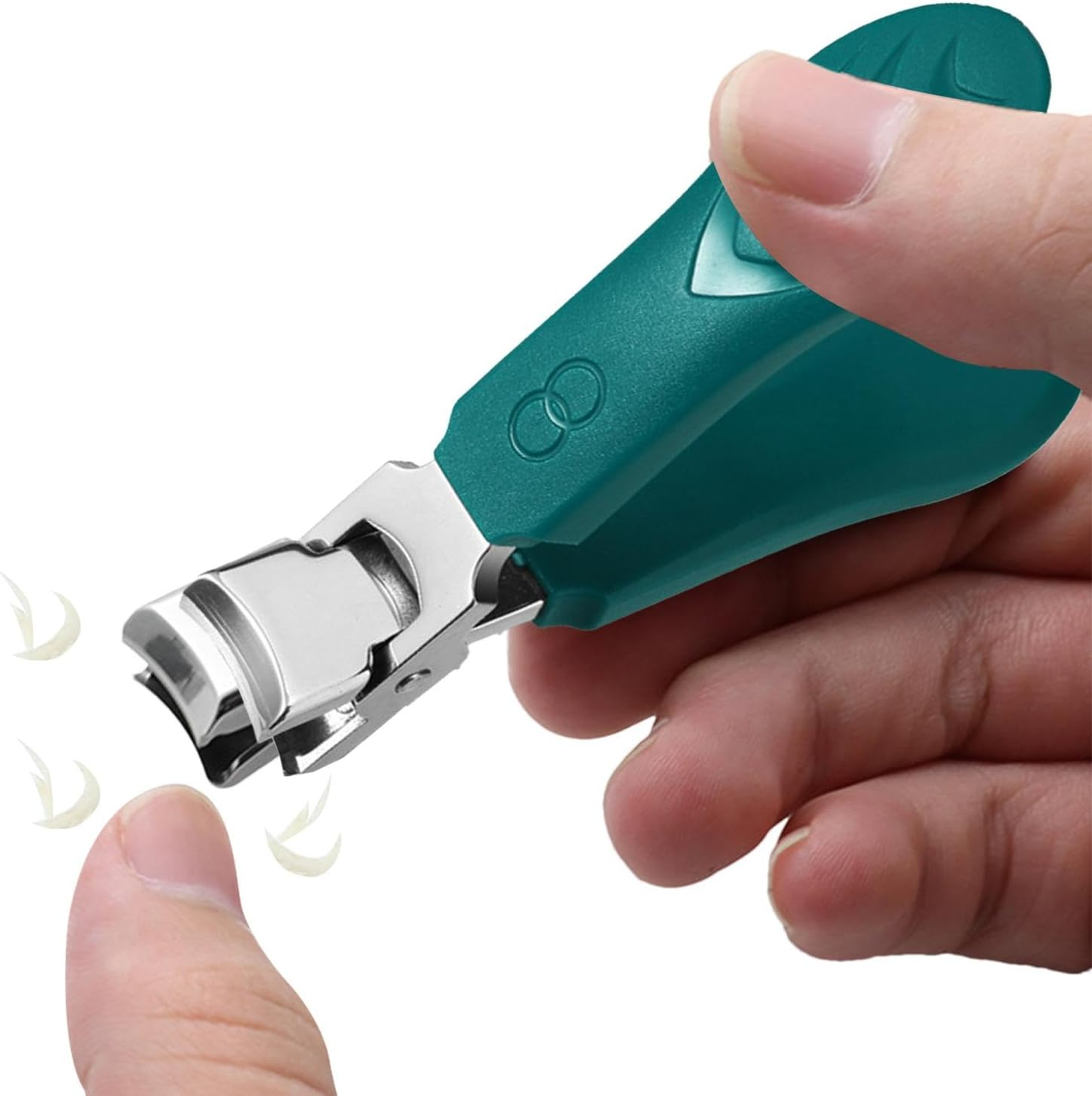 Ergonomic Nail Clippers - Durablle Nail Trimming Scissors, Long-Lasting Toenail Grooming Set | Home Pedicure Scissors with Extra-Wide Opening, Complete Nail Maintenance Kit for Men and Women