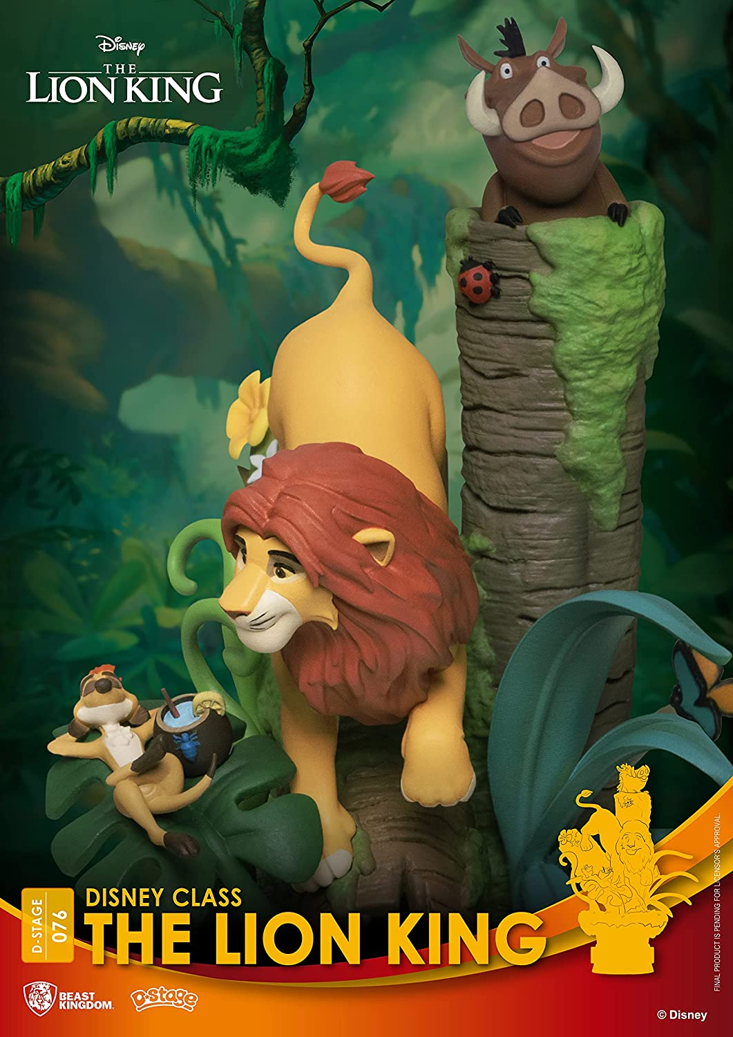 Beast Kingdom D Stage Disney Classic Lion King Figure Statue image number 3