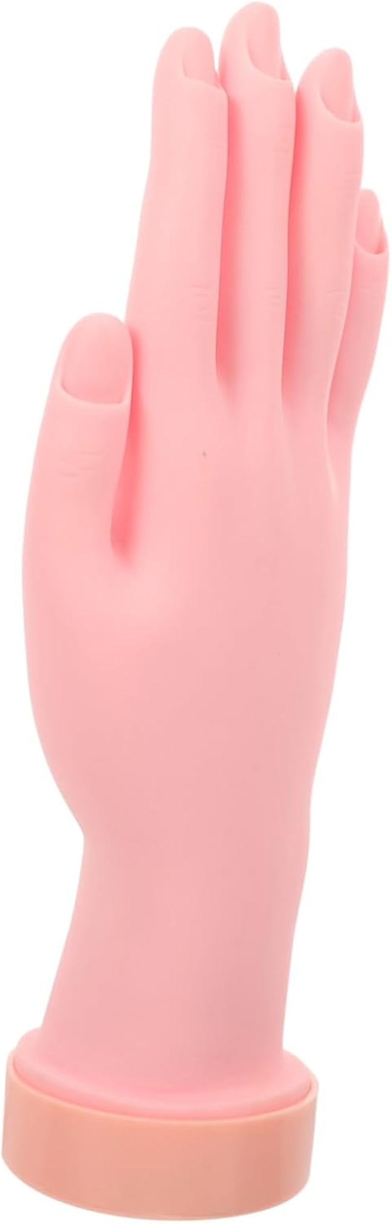OSOLADY Mannequin Hand for Nail Practice Bendable Fake Hand Model for Manicure Training Realistic for Beginners Portable Nail Art Display for Salon Use image number 5
