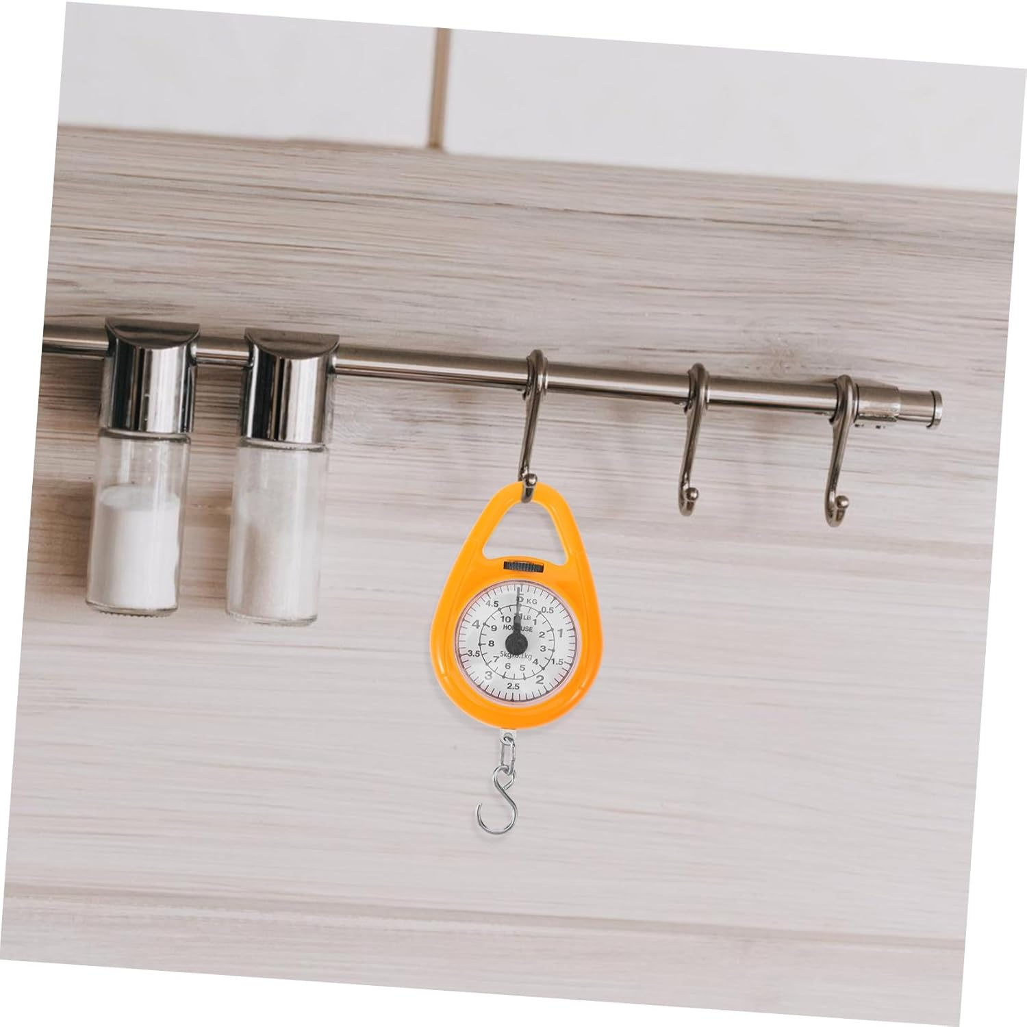 ABOOFAN Portable Hanging Weight Scale Luggage Scale for Travel Handheld Mini with Hook Orange Compact Design for Accurate Weighing image number 5
