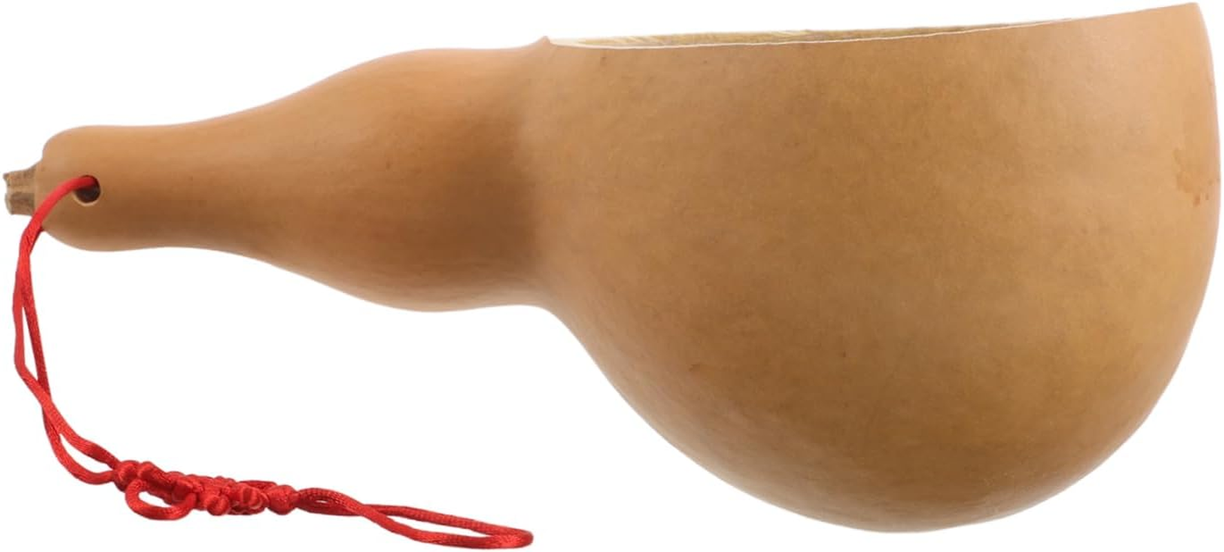 KOMBIUDA Natural Gourd Ladle Handmade Water Dipper for Bathing Lightweight Ergonomic Scoop for Gardening Home Use Durable Design for Effortless Handling and Versatile Applications image number 2