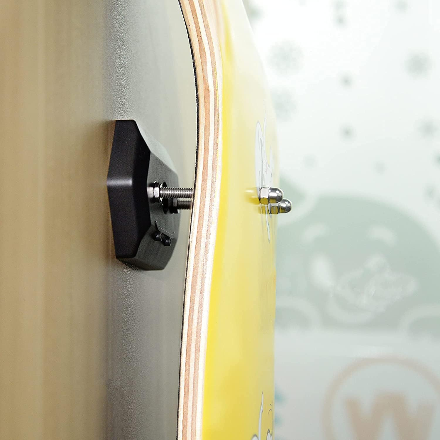 BOOSTEADY Skateboard Wall Mount Skateboard Hanger for Skateboard Deck Display and Storage, Floating Effect image number 4