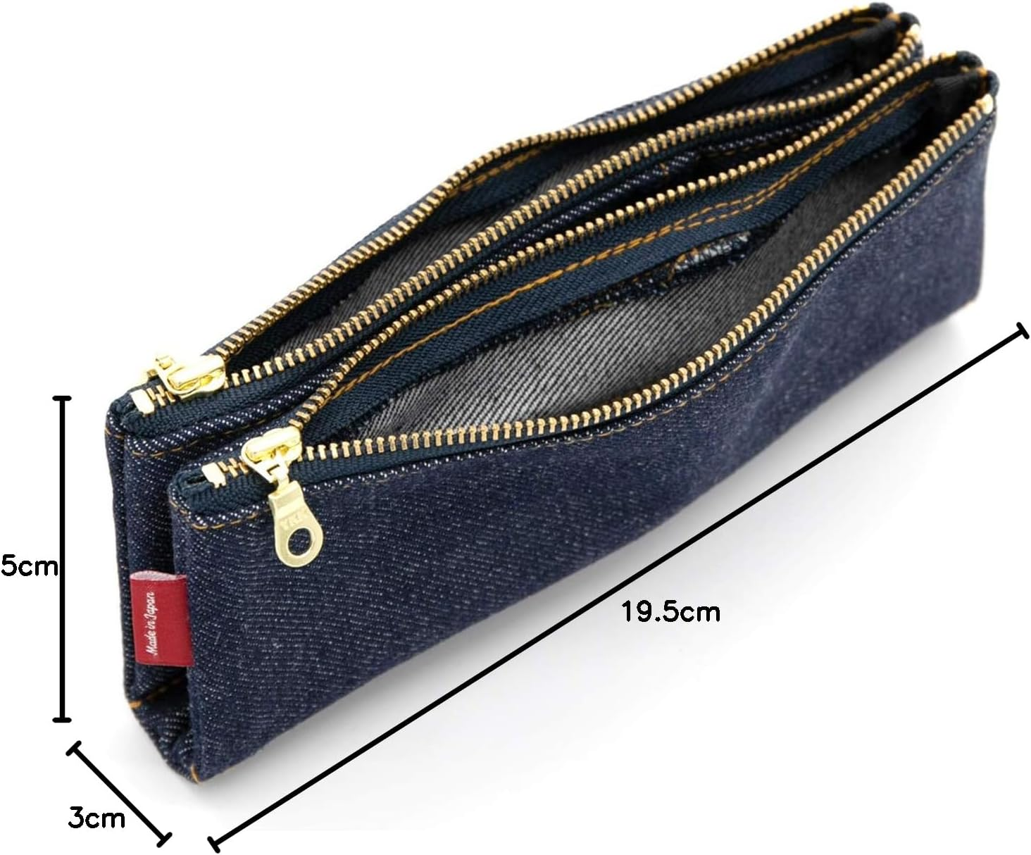 Luddite Denim Pen Case image number 3