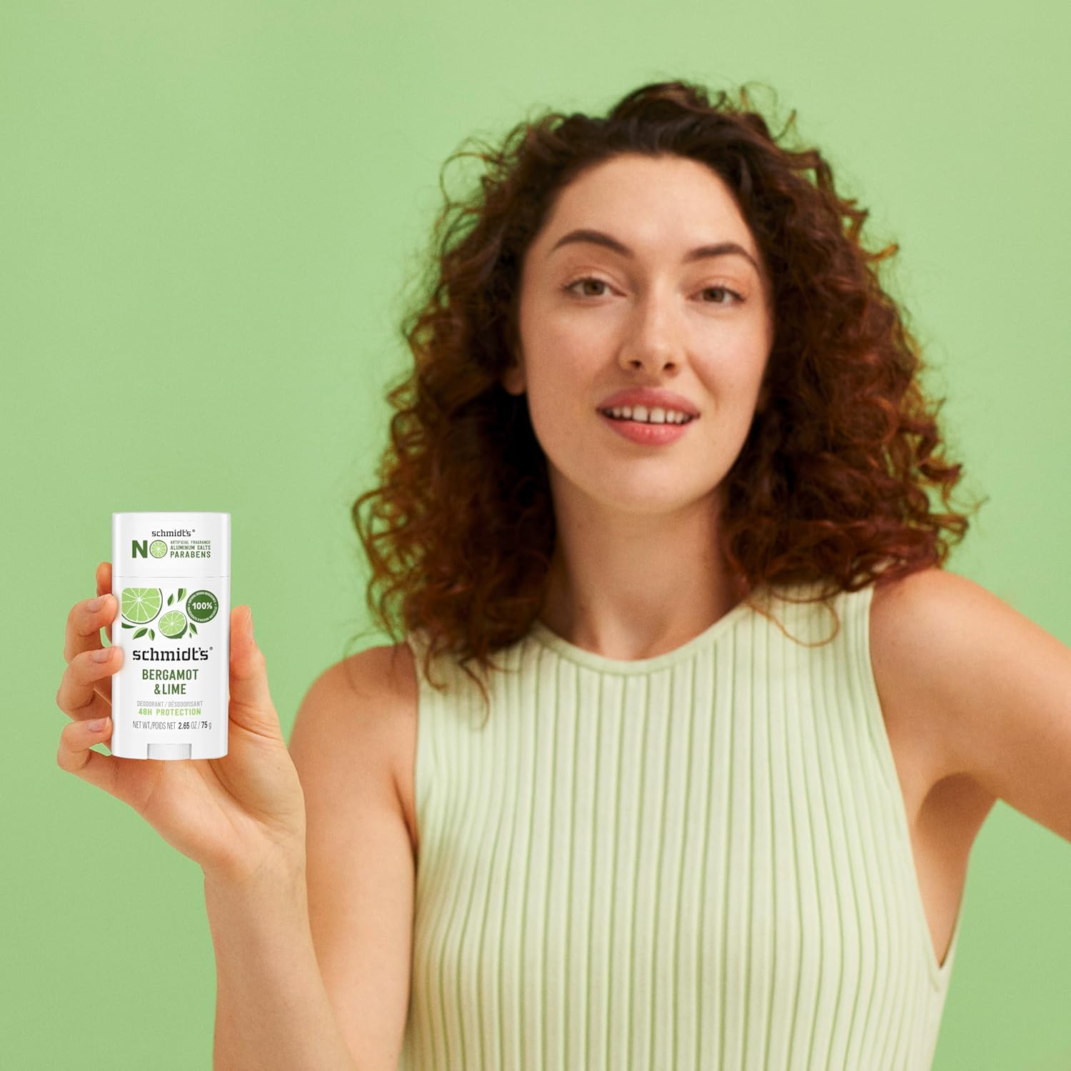 Schmidt'S Aluminum-Free Vegan Deodorant Bergamot & Lime 4 Count for Women and Men, with 24 Hour Odor Protection, Natural Ingredients, Cruelty-Free, 2.65 Oz image number 3