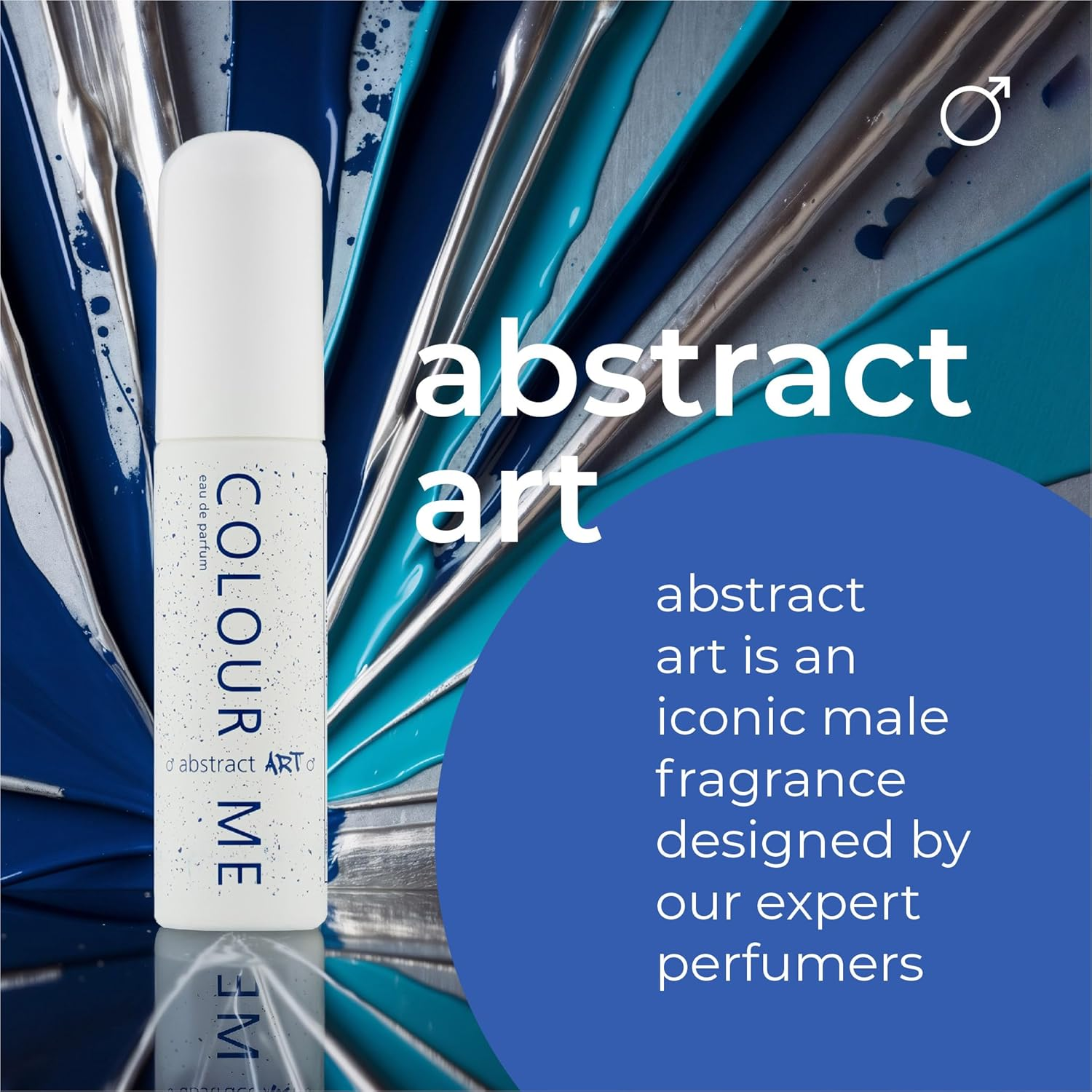 Colour Me Abstract Art - Fragrance for Men - 50Ml Eau De Parfum, by Milton-Lloyd (Pack of 2) image number 3