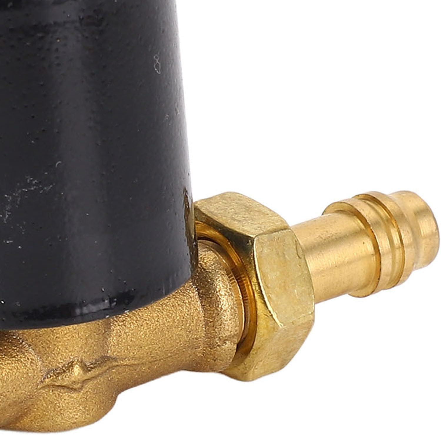 24V Electric Solenoid Valve, Normally Open Water Air Solenoid Valve with Duplex Display Terminals for Welding Machine, Clean Gases, and Liquids (DC24V) image number 4