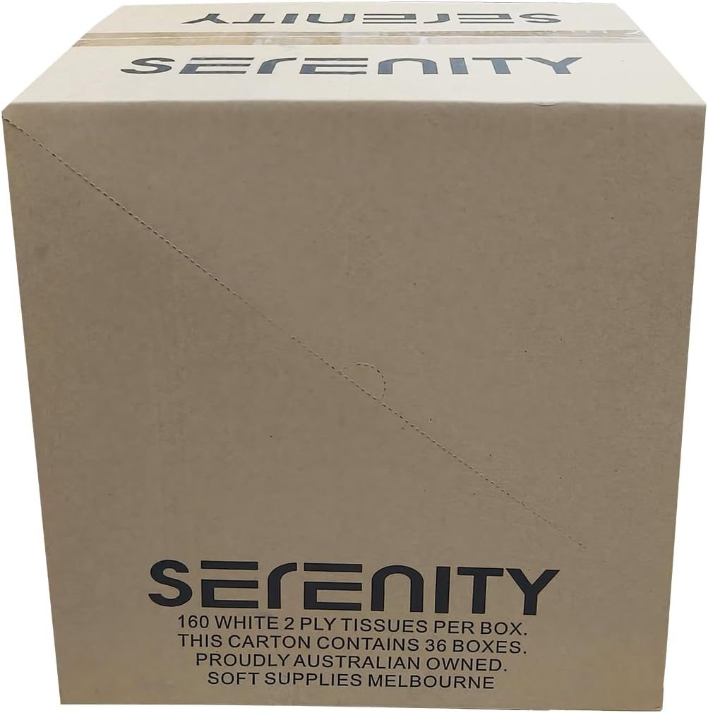 Serenity Tissues Deluxe Pack - 36 Boxes of 160 Ultra-Soft Tissues for Ultimate Comfort and Convenience image number 5