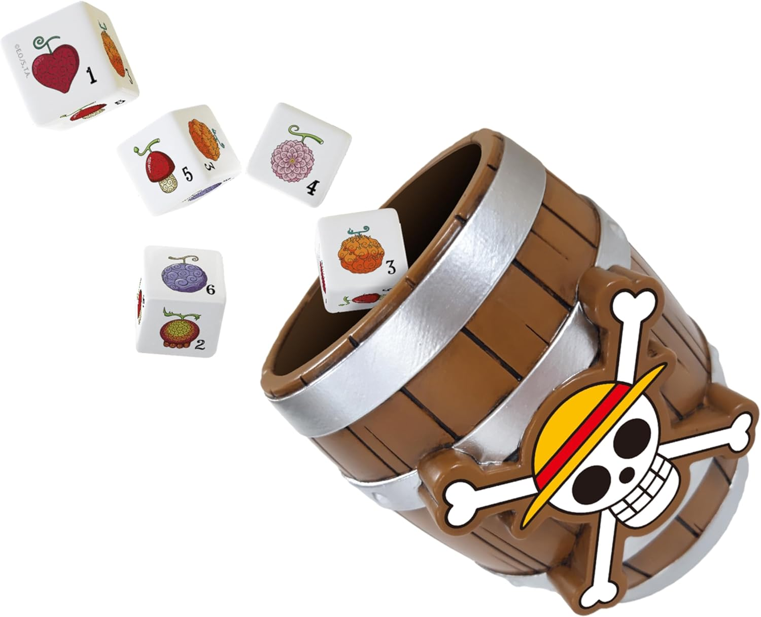 Winning Moves Yahtzee One Piece Edition - Classic & Fun Dice Game from the World of One Piece - Strategic Family Travel Game - 1+ Players Aged 8+ image number 2