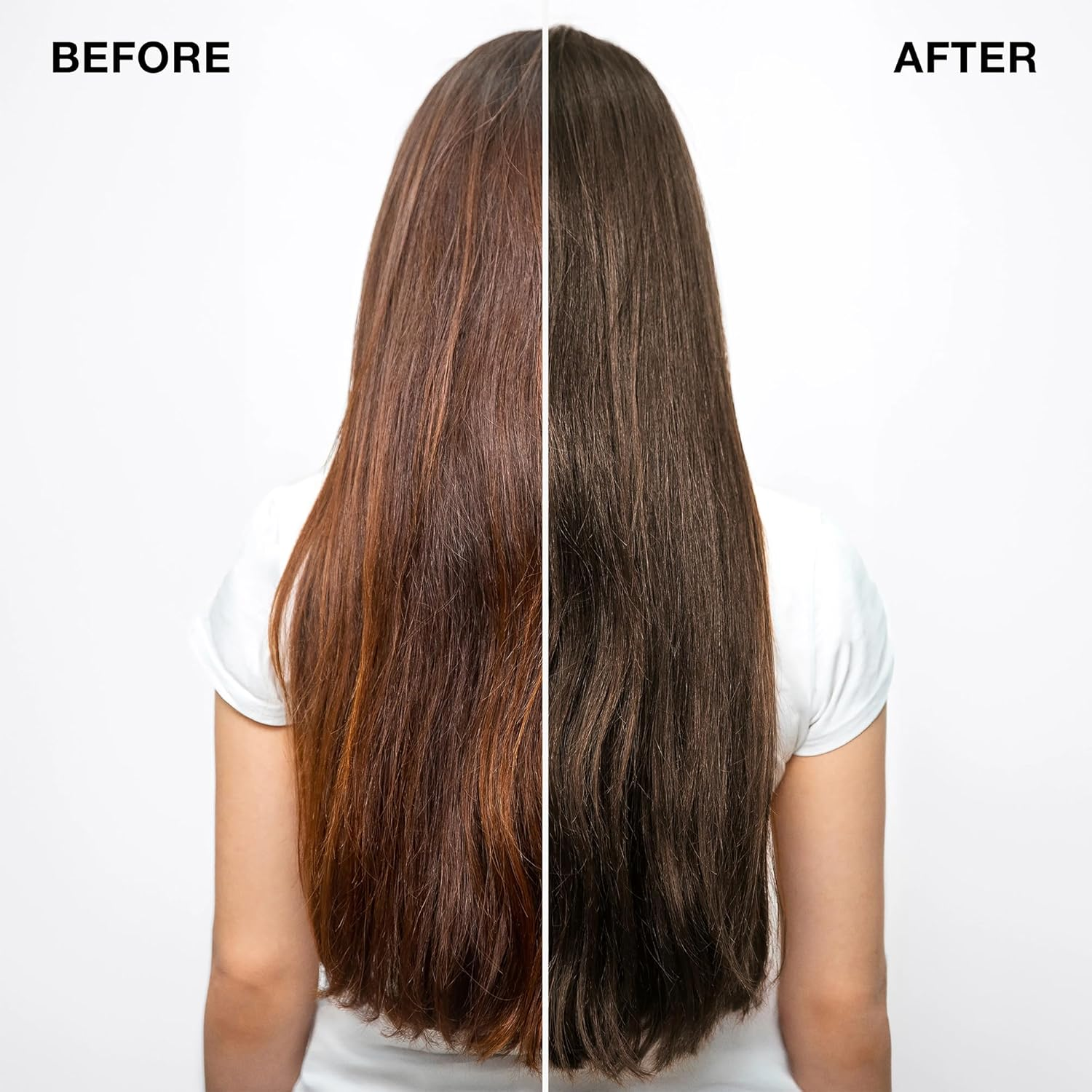 IGK Permanent Color Kit HOT CHESTNUT - Warm Golden Brown 5G | Easy Application + Strengthen + Shine | Vegan + Cruelty Free + Ammonia Free | 4.75 Oz - Almost Black image number 5