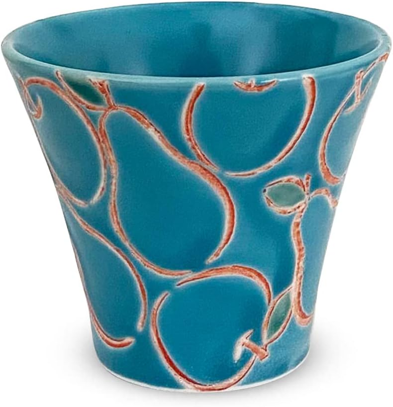 J Kitchens Isayama Kiln Cup (Tacup), Hasami Yaki, Made in Japan, 4.6 Fl Oz (130 Cc), Peer, Blue image number 2