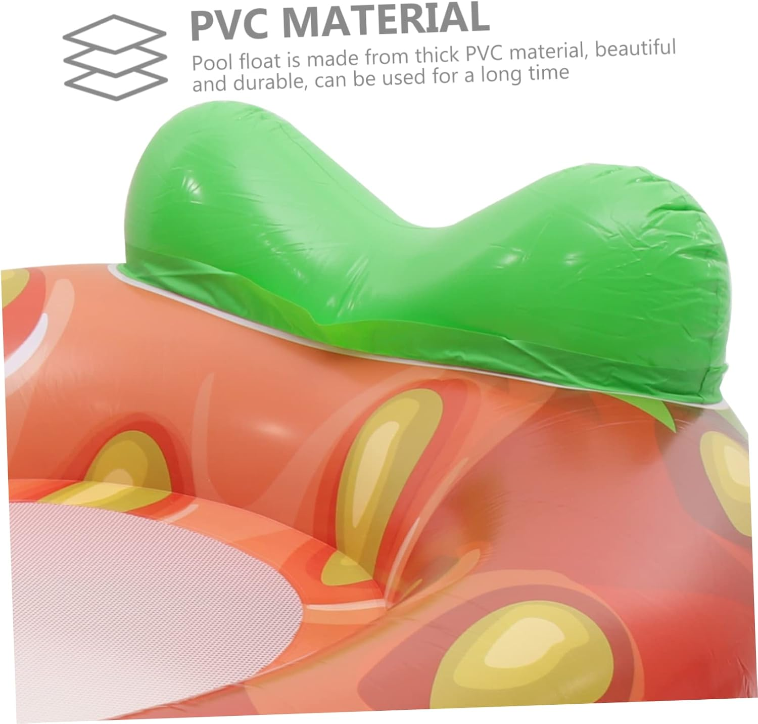 ERINGOGO Inflatable Lounge Chair Float 145X145Cm Adult Pool Float Style Sturdy PVC Fashionable Design for Relaxation image number 5