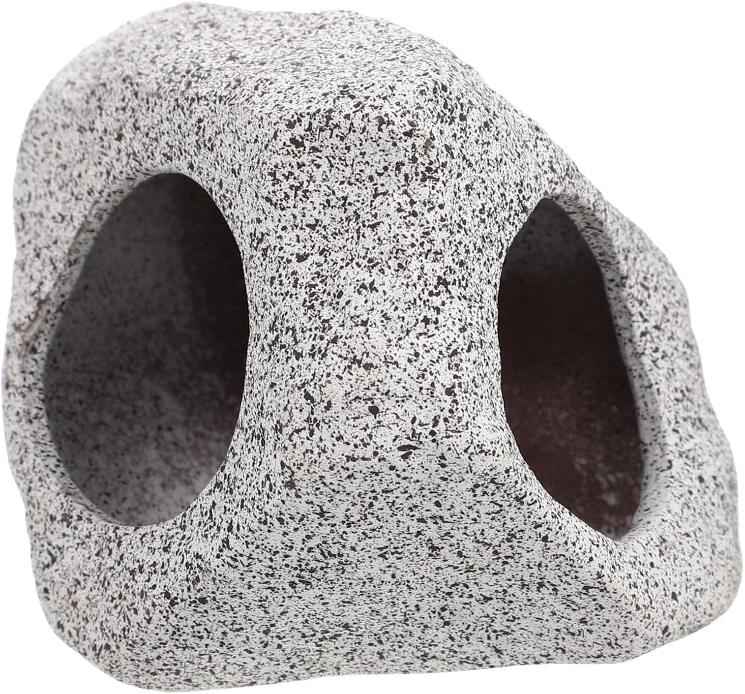 JOINPAYA Fish Tank Hide Cave for Shrimp Fish Decorative Aquarium Hiding Cave Lightweight Breeding Shelter Natural Rock Color for Aquatic Environments image number 4