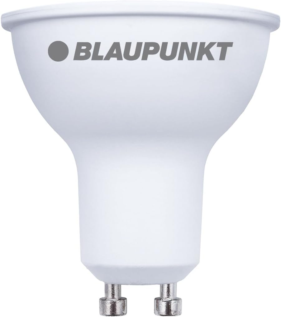 Blaupunkt LED GU10 Spot LED Lamp, 5W, Replaces 50W Incandescent, Cool White 6000K, Cold Light, Non-Dimmable, 500 Lumen, Light Bulb, Room Lighting, 1 Piece (Pack of 1) image number 5