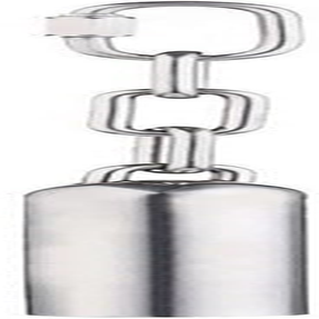 Bird Stainless Steel Bell Sweet Sound Hanging Bell - Toy Gift Bell for Parrots,African Greys,Macaws,Cockatiels,Squirrel,Pigeon,Lovebird (Small) image number 2