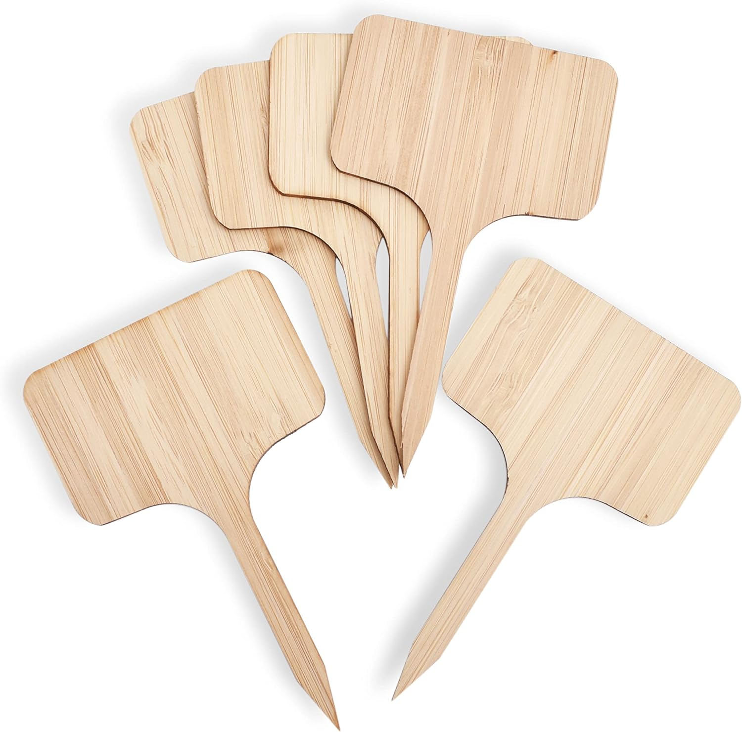 Katai Galvanized Metal Buckets - 6 Pack - Steel Planter Pots for Flowers, Plants, Decor, Home Organization, Weddings - Complete with 6 Labels image number 6