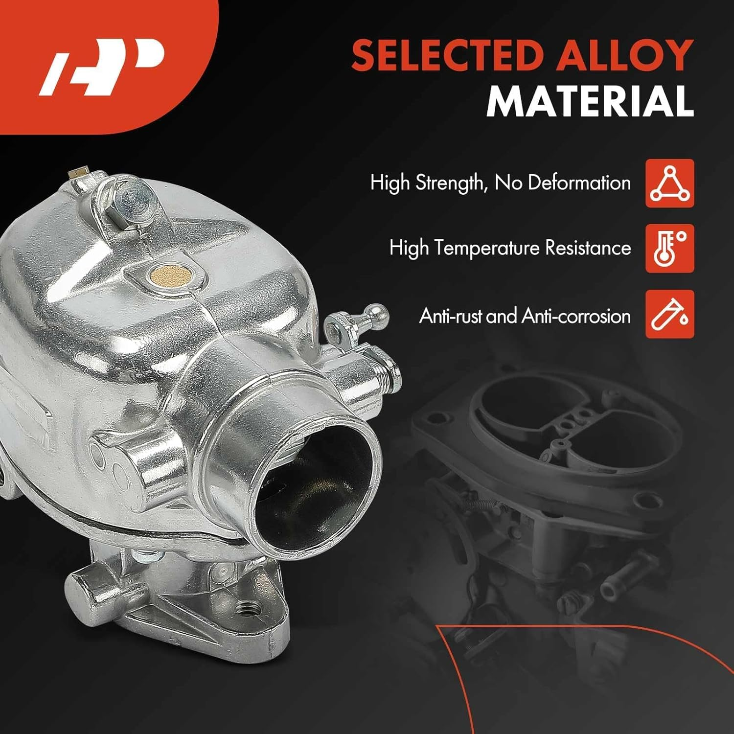 A-Premium B3NN9510A Tractor Carb Carburetor Compatible with Ford 1939-1952 2N 8N 9N Tractor Mechanical Choke, Replace# 8N9510CHD, 9N9510A, 8N9510C image number 4