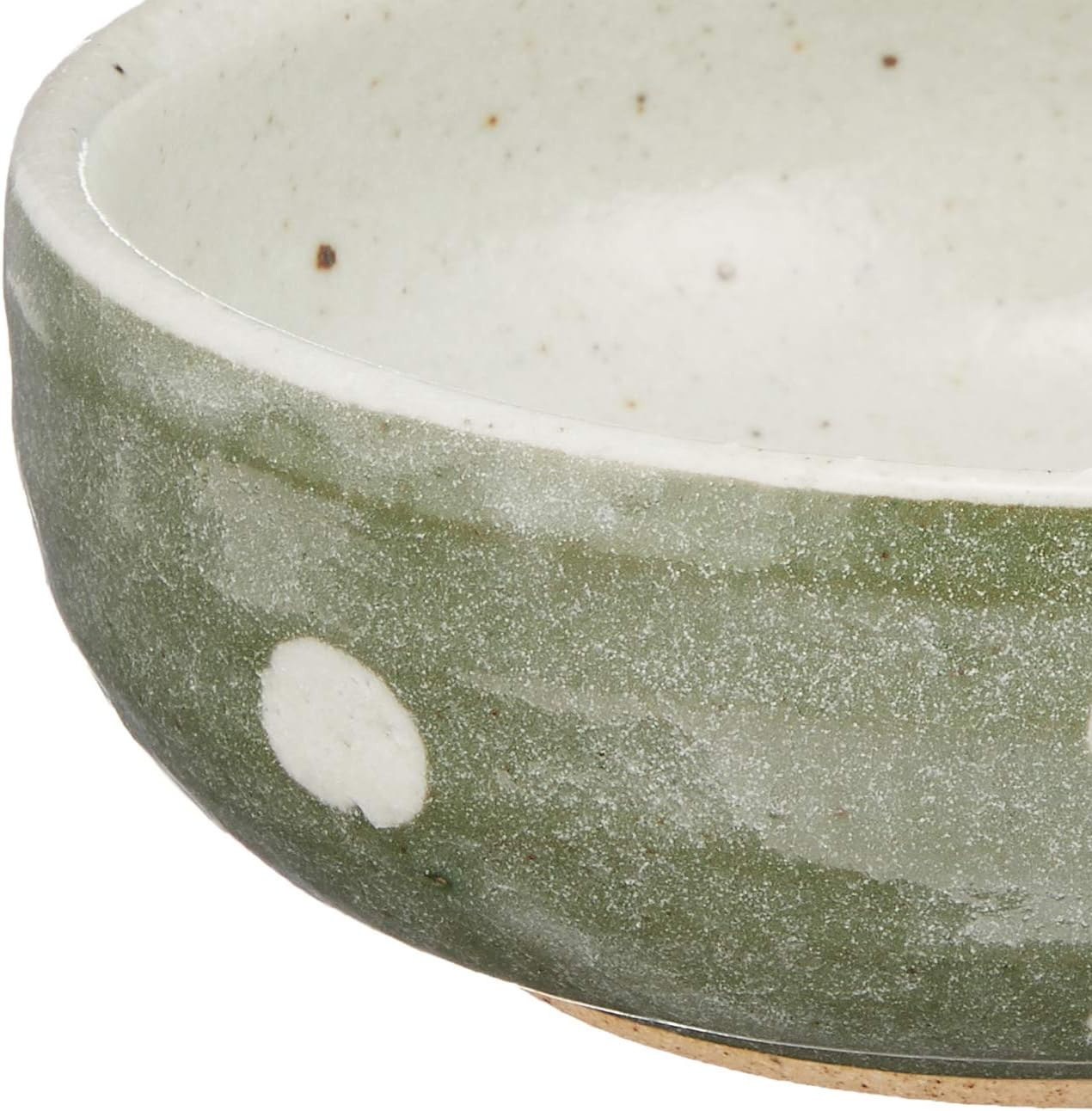 Yamani 3815020 Handbag, Hokkorikukuri Bowl, Green, Polka Dot, Green image number 3