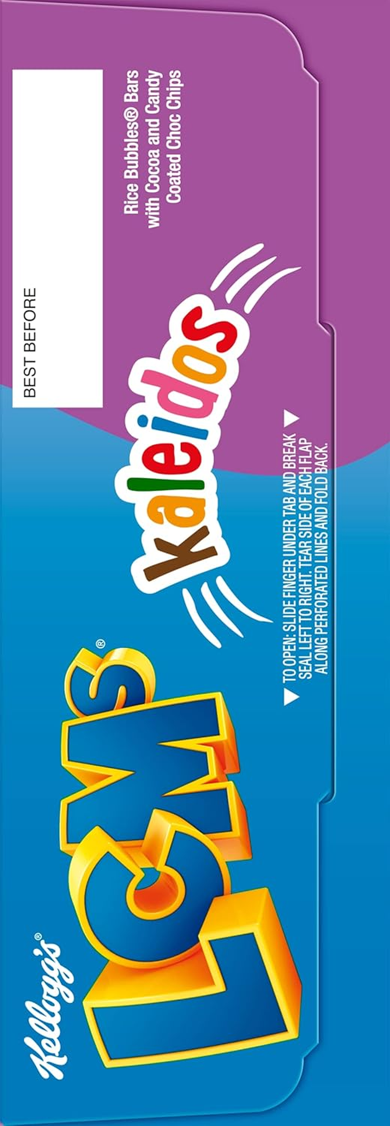 Kellogg'S Lcms Kaleidos Puffed Rice Snack Bars, 132G, 6 Count (Pack of 1) image number 6