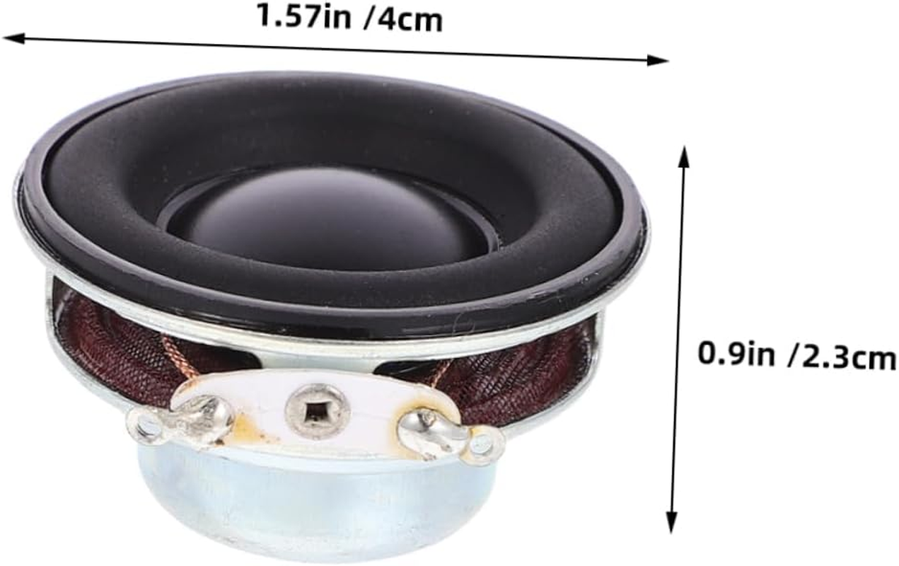 SWOOMEY 2Pcs Woofer Speaker Component DIY Powered Speaker for Outdoor Loudspeaker Replacement Full Range Audio for Home Stereo Desktop image number 3
