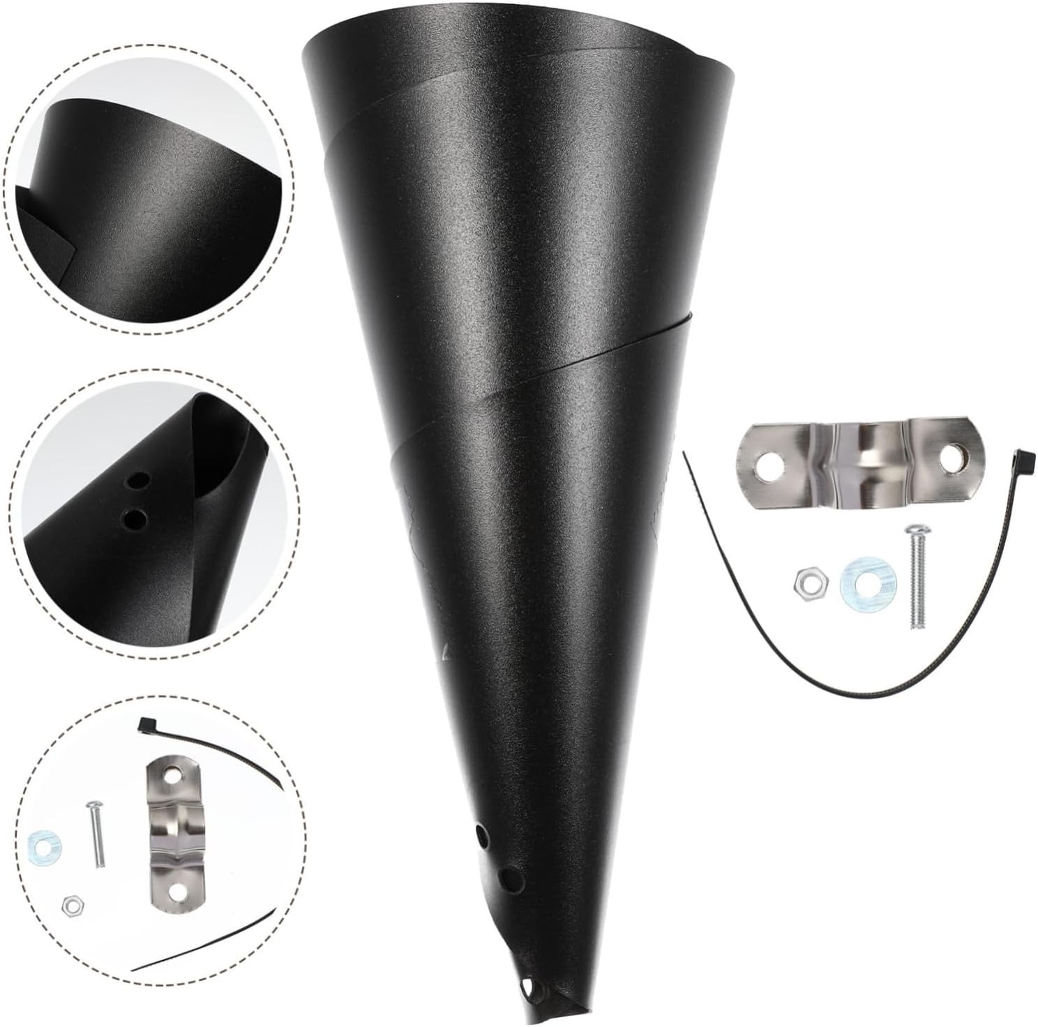 Pole Hanging Squirrel Baffle for Feeders Creative Baffle Design Protect Feeder from Squirrels image number 6