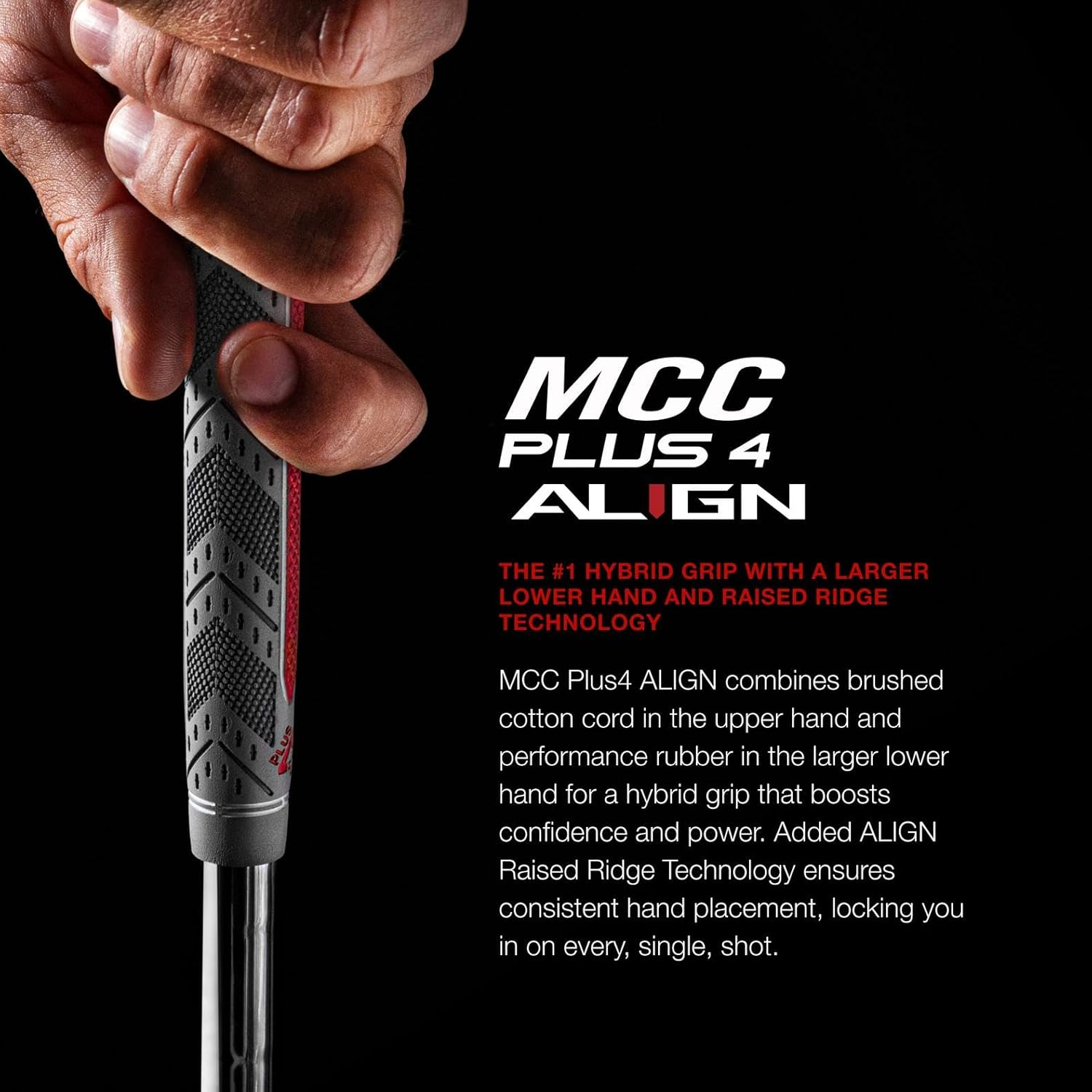 Golf Pride MCC Plus4 Align Multicompound Golf Grip image number 1