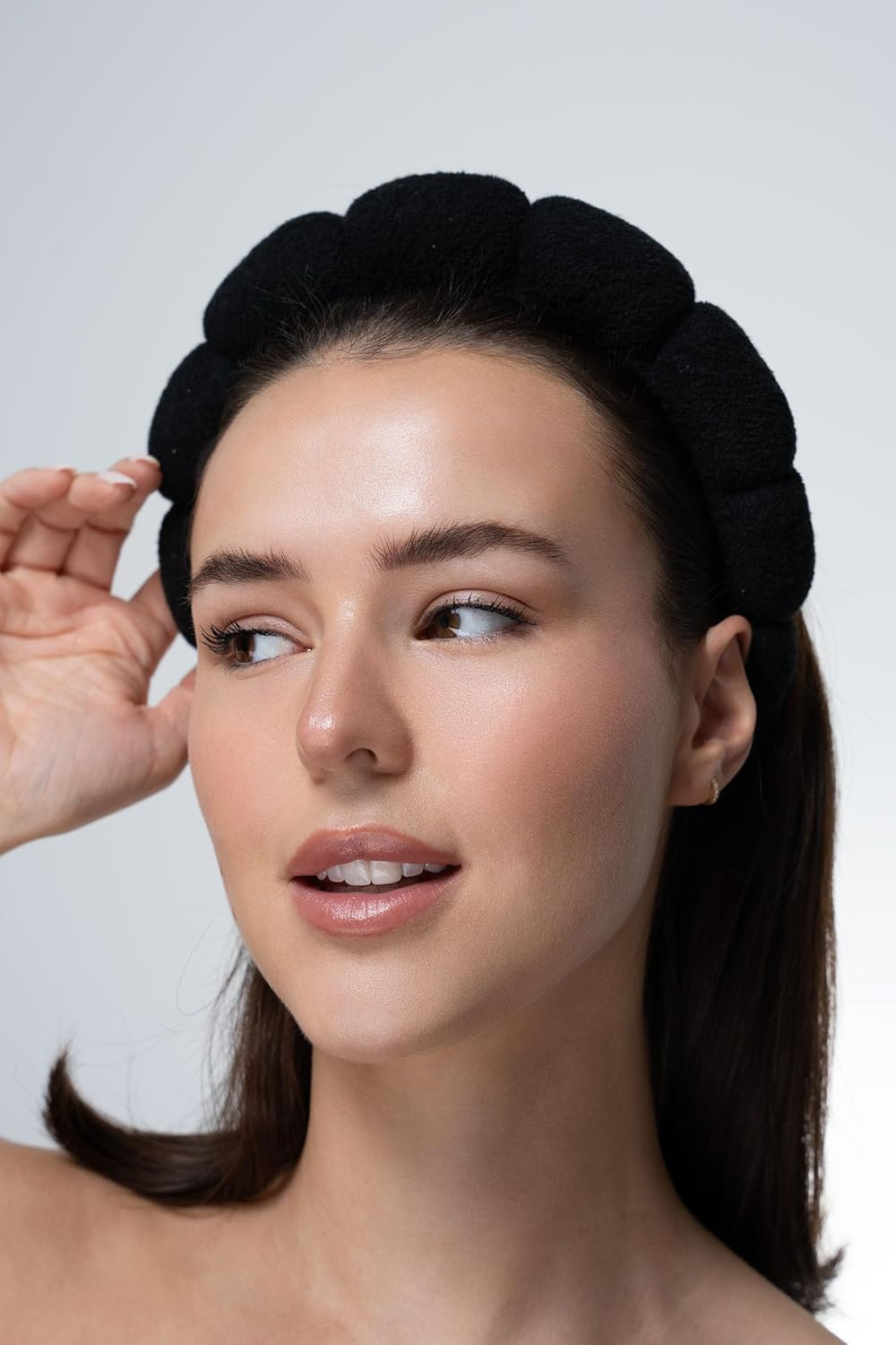 Brushworks Black Cloud Headband image number 2