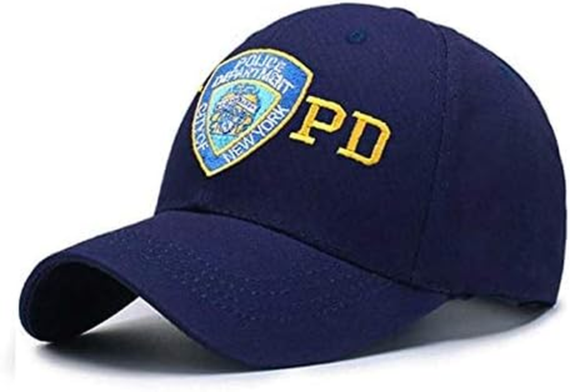 QOHNK Embroidery NYPD Police Baseball Cap Women Outdoors Army Hat Casual Dad Hat Mens Tactical Cap