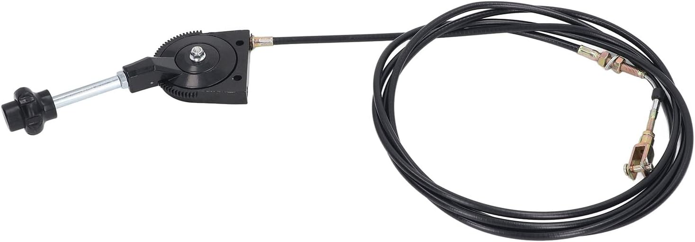 Excavator Manual Throttle Cable, Easy to Install Arbitrary Bending Non-Deformable Excavator Engine Control Cable Anti- Stainless Steel Joint for Use image number 2