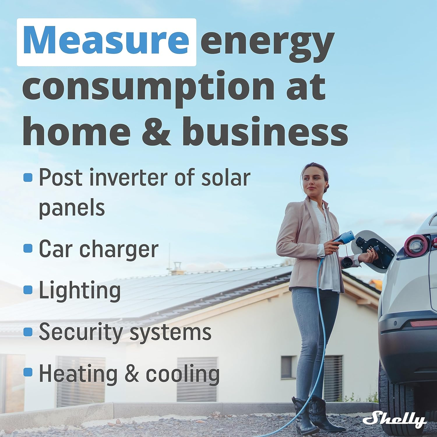 Shelly 3EM | Wifi 3 Channel Smart Energy Meter with Contractor Control Relay Switch | Home Automation | Compatible with Alexa & Google Home | Ios Android App | No Hub Required | Power Monitoring image number 6